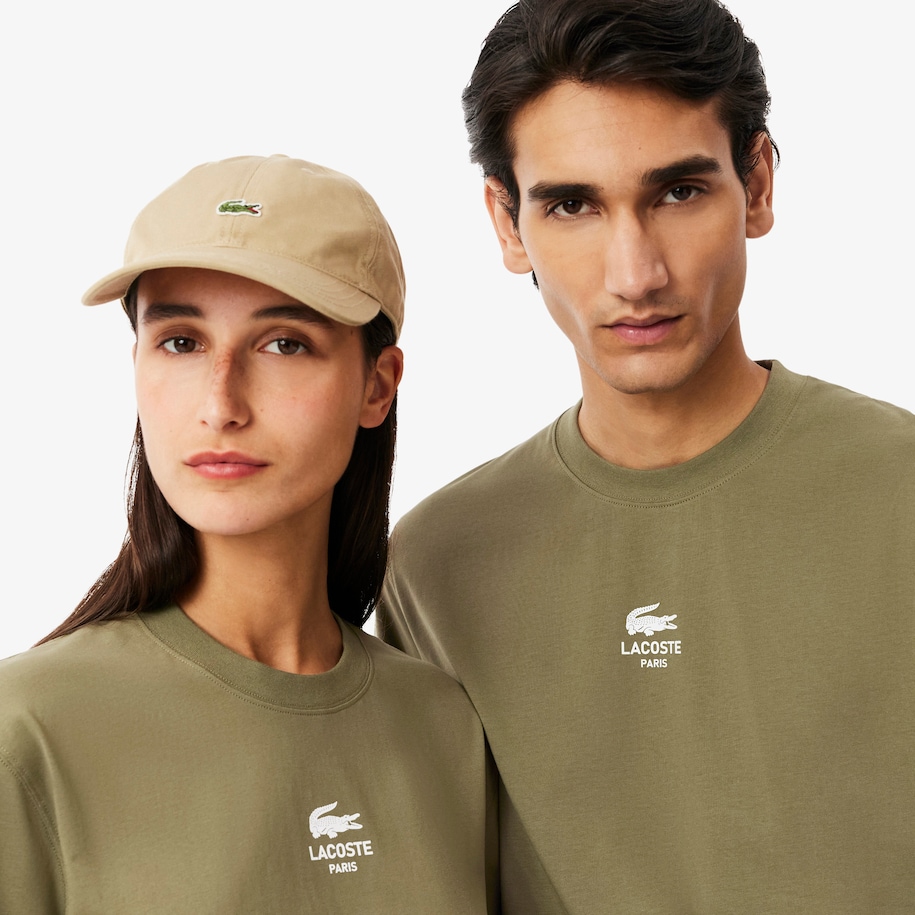 Signature Print Cotton T-shirt image number 1