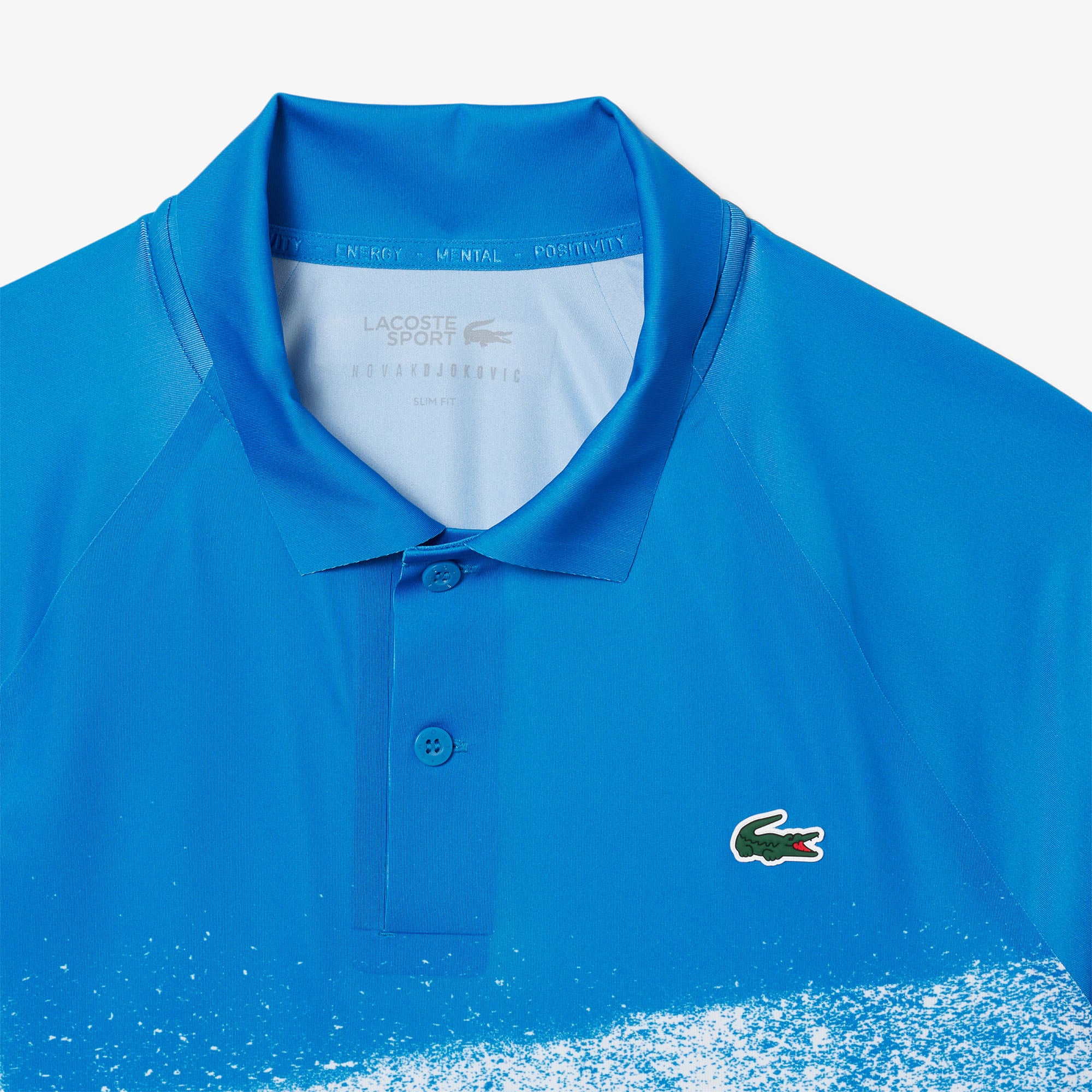 Kaos Polo Lacoste Tennis x Novak Djokovic On Court