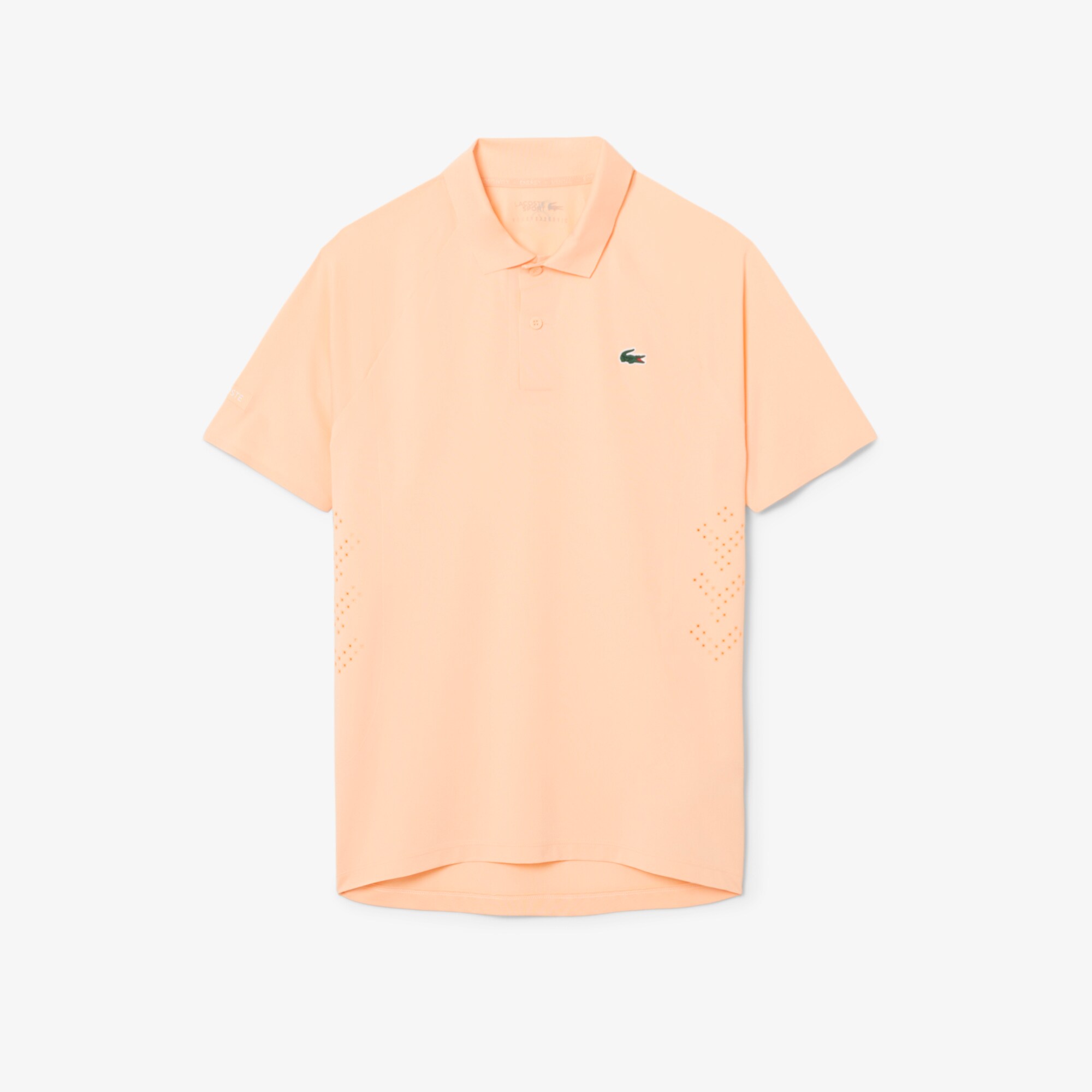 Kaos Polo Lacoste Tenis x Novak Djokovic On Court image number 3