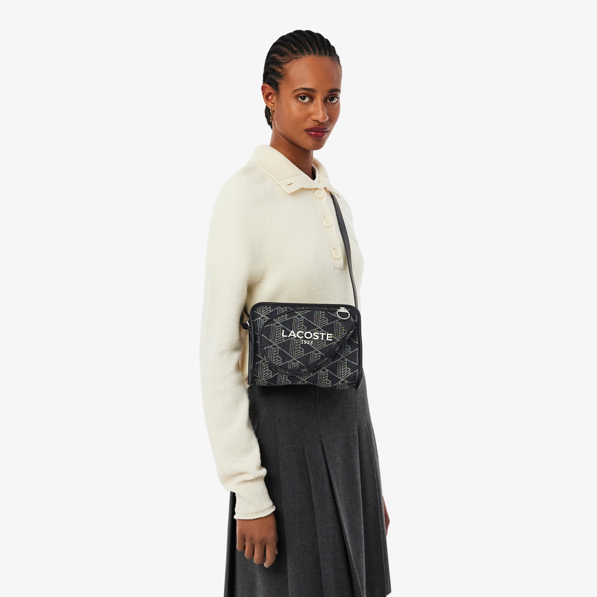 Heritage Jacquard Shoulder Bag image number 5