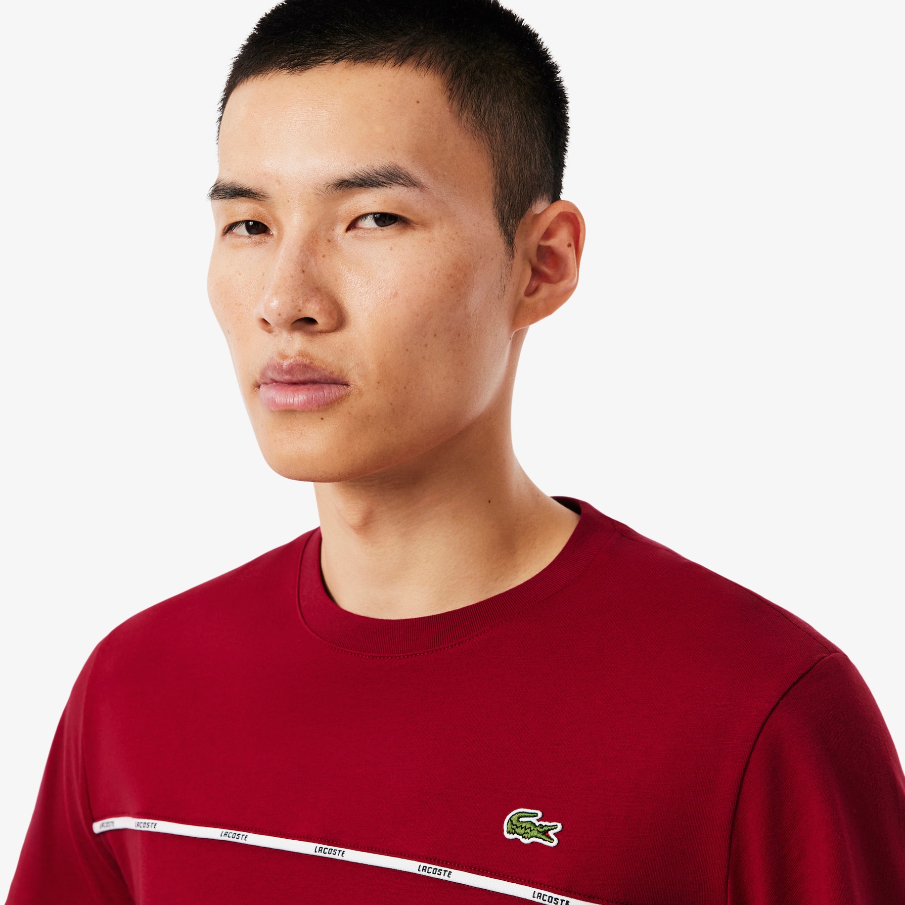 Regular Fit Lacoste Trim T-Shirt image number 1