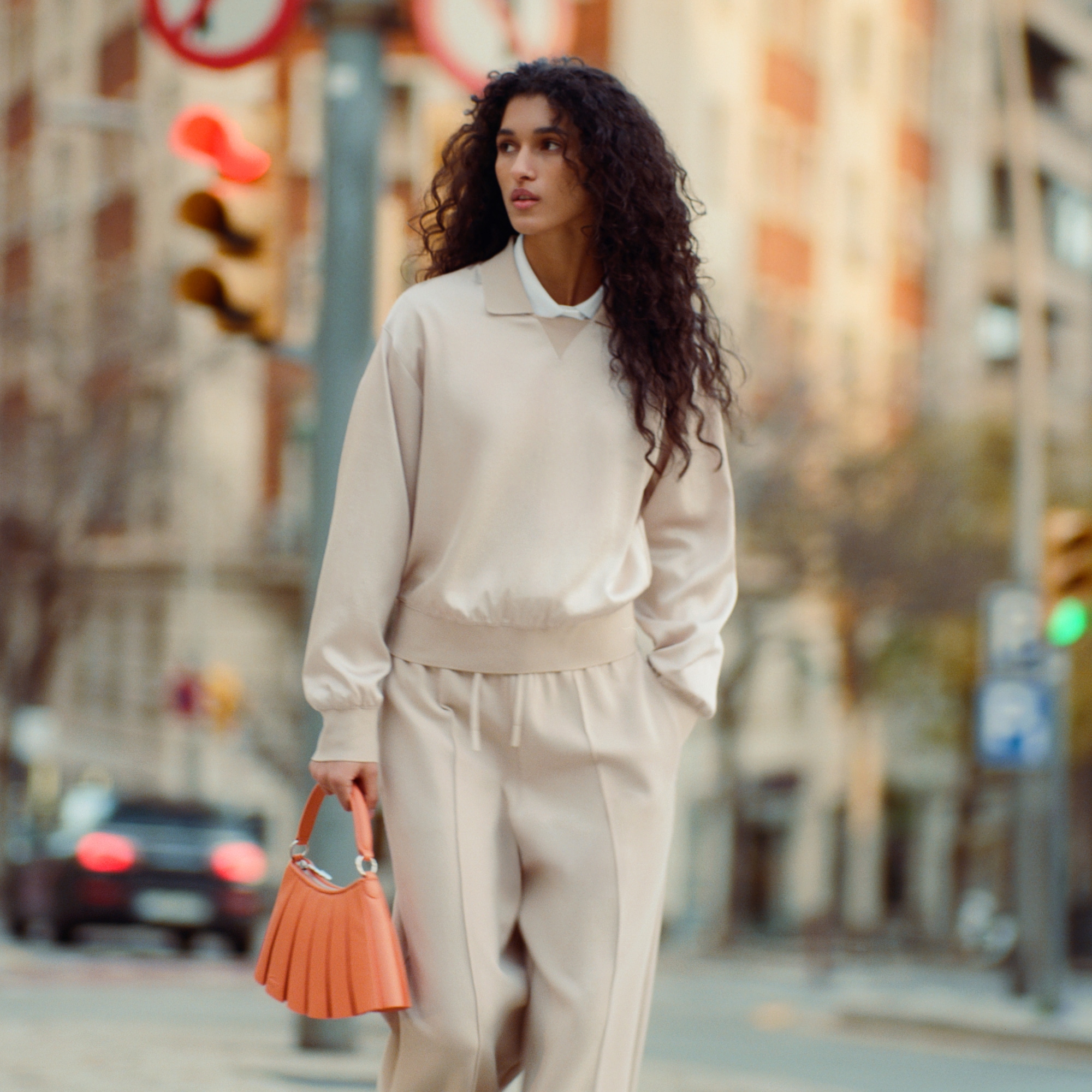 Tas Lenglen Runway Leather Kecil image number 7