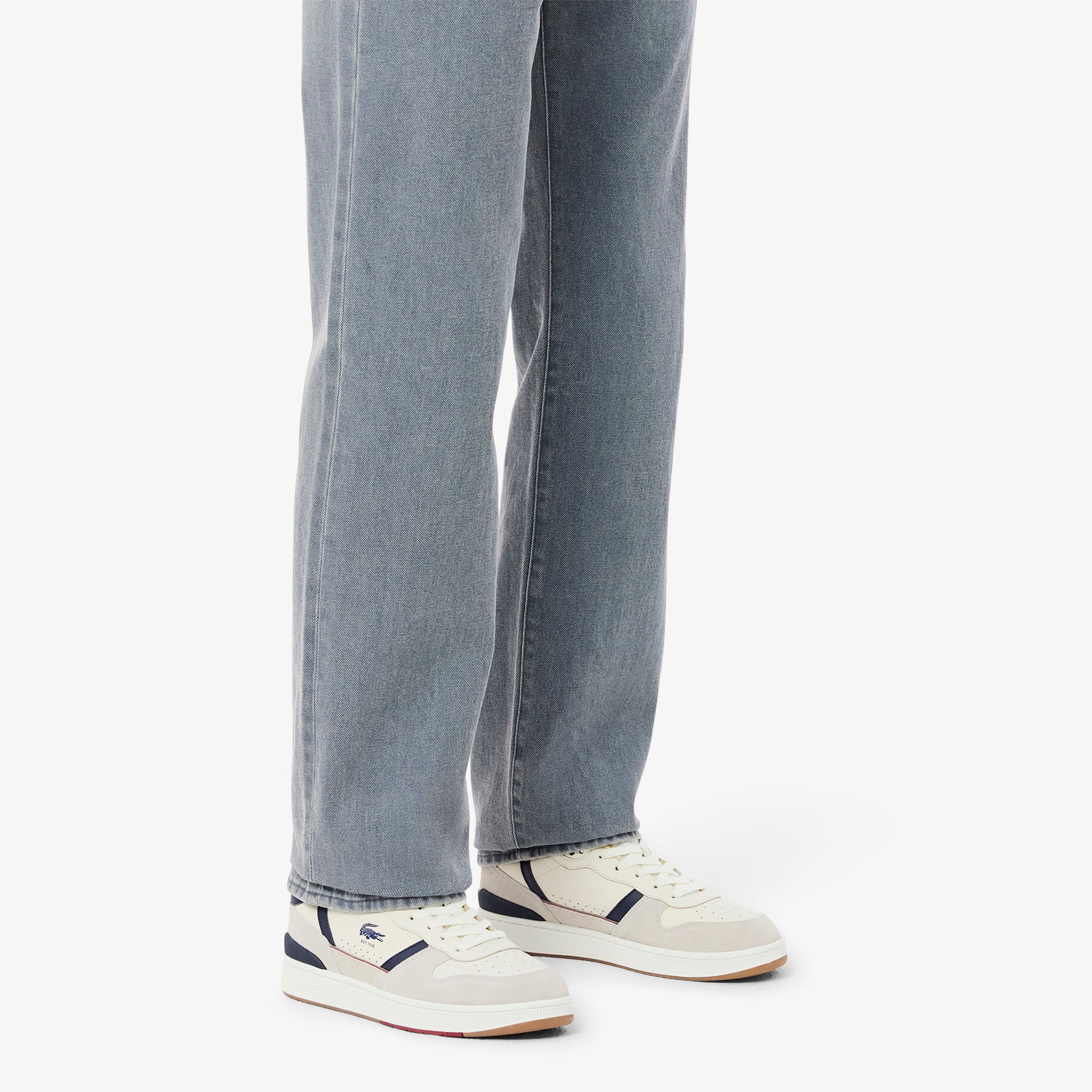 Men's T-Clip Set Leather Sneakers image number 6