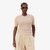 Short Sleeved Merino Wool Rib Knit Sweater image number 6