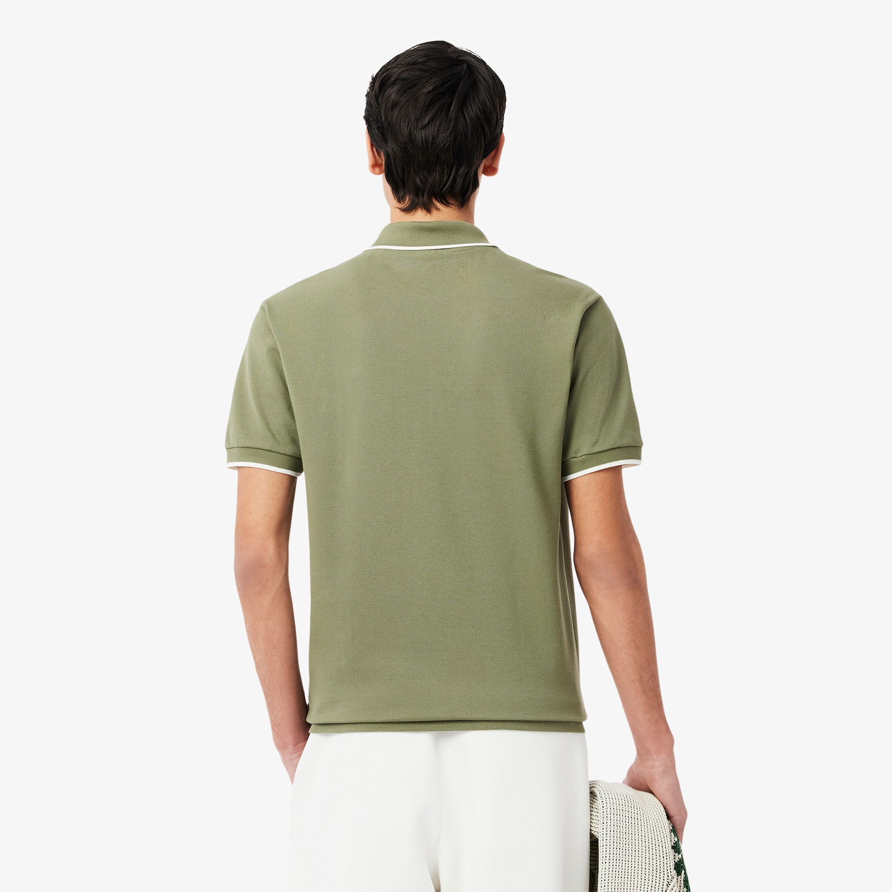 Kaos Polo L.12.12 Classic Fit Aksen Saku image number 2