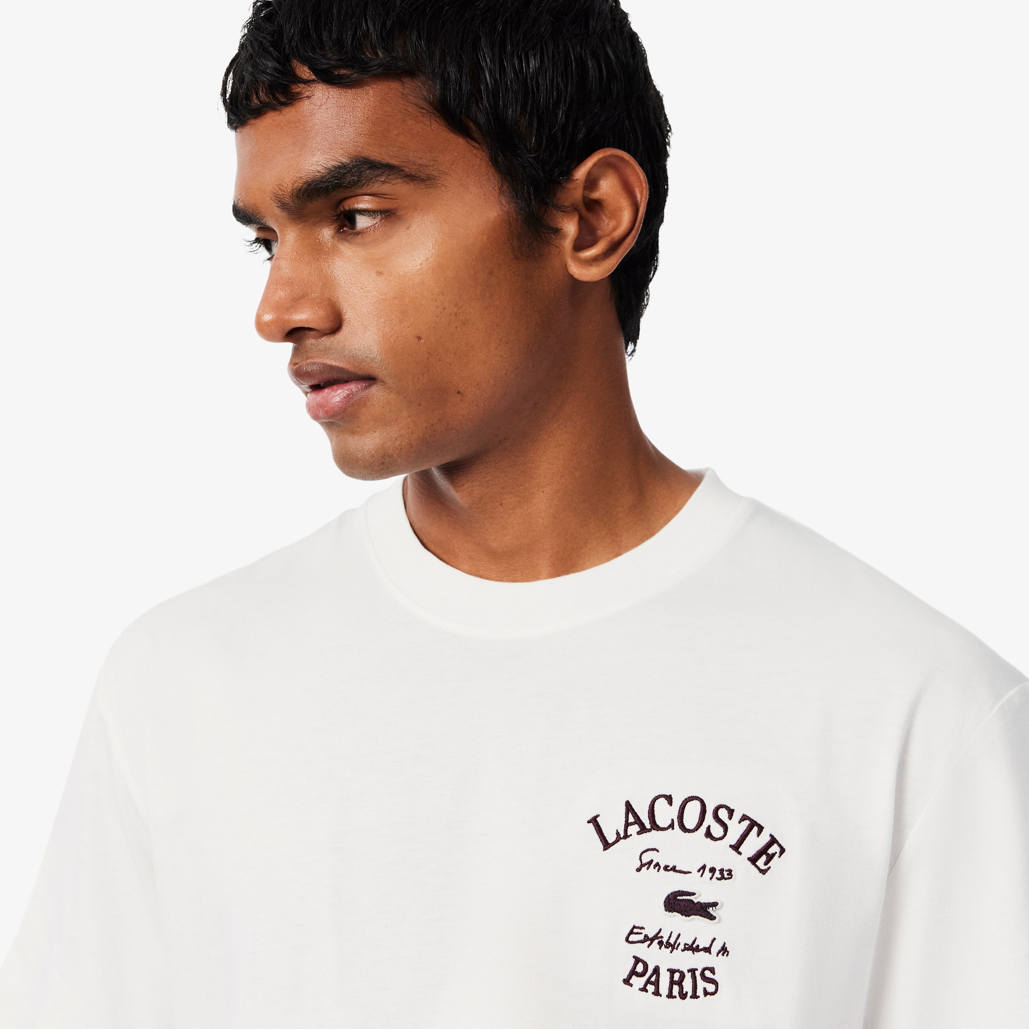 Kaos Katun Jersey Embroidery Accent image number 1