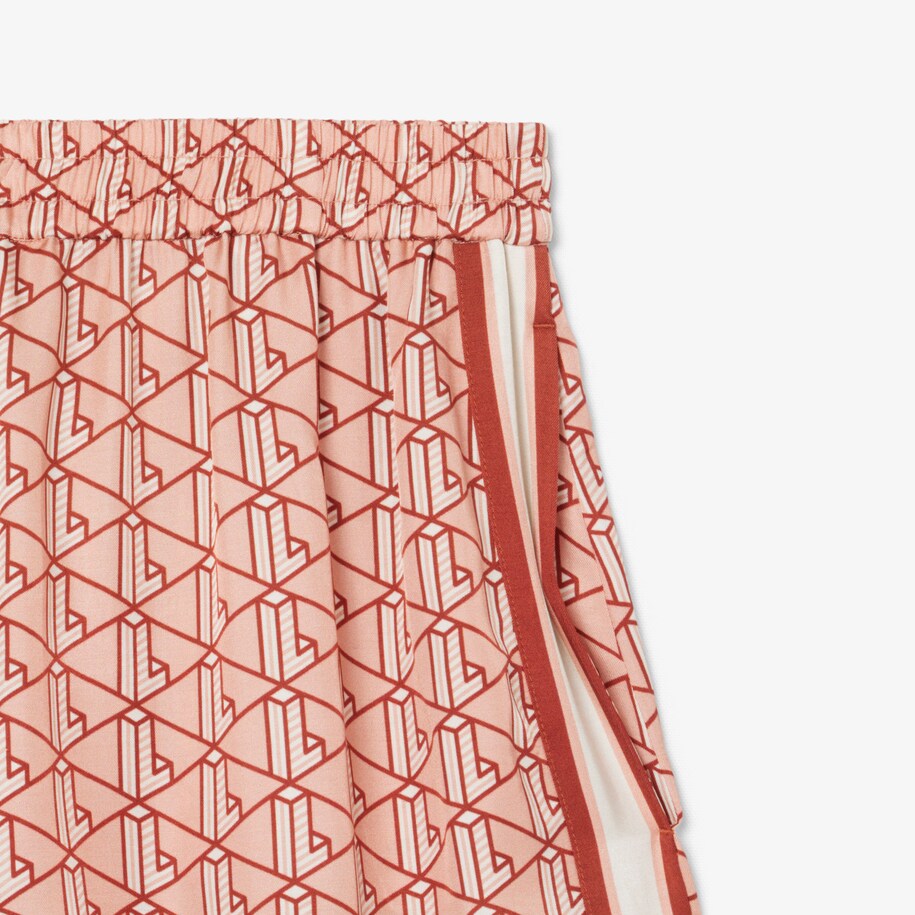 Fluid Monogram Print Shorts image number 4