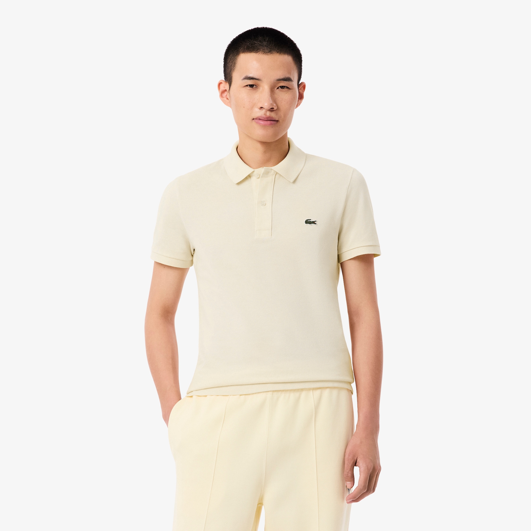 Slim Fit L.12.12 Piqu&eacute; Polo Shirt image number 0