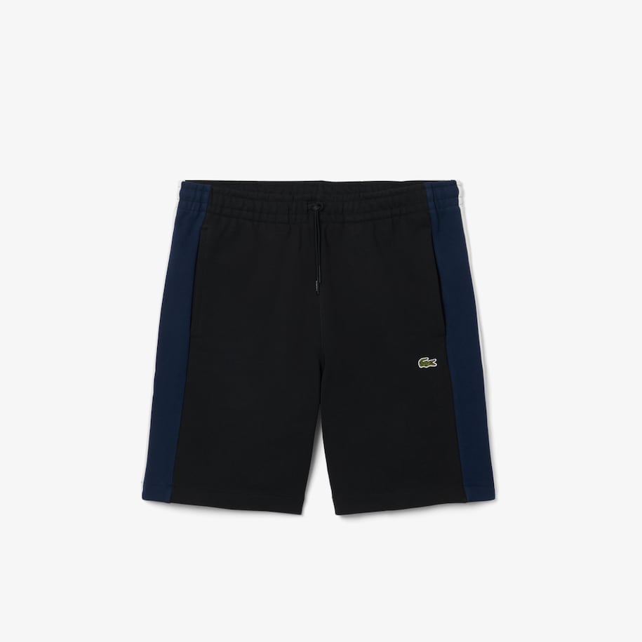 Regular Fit Colour-Block Cotton Shorts image number 3