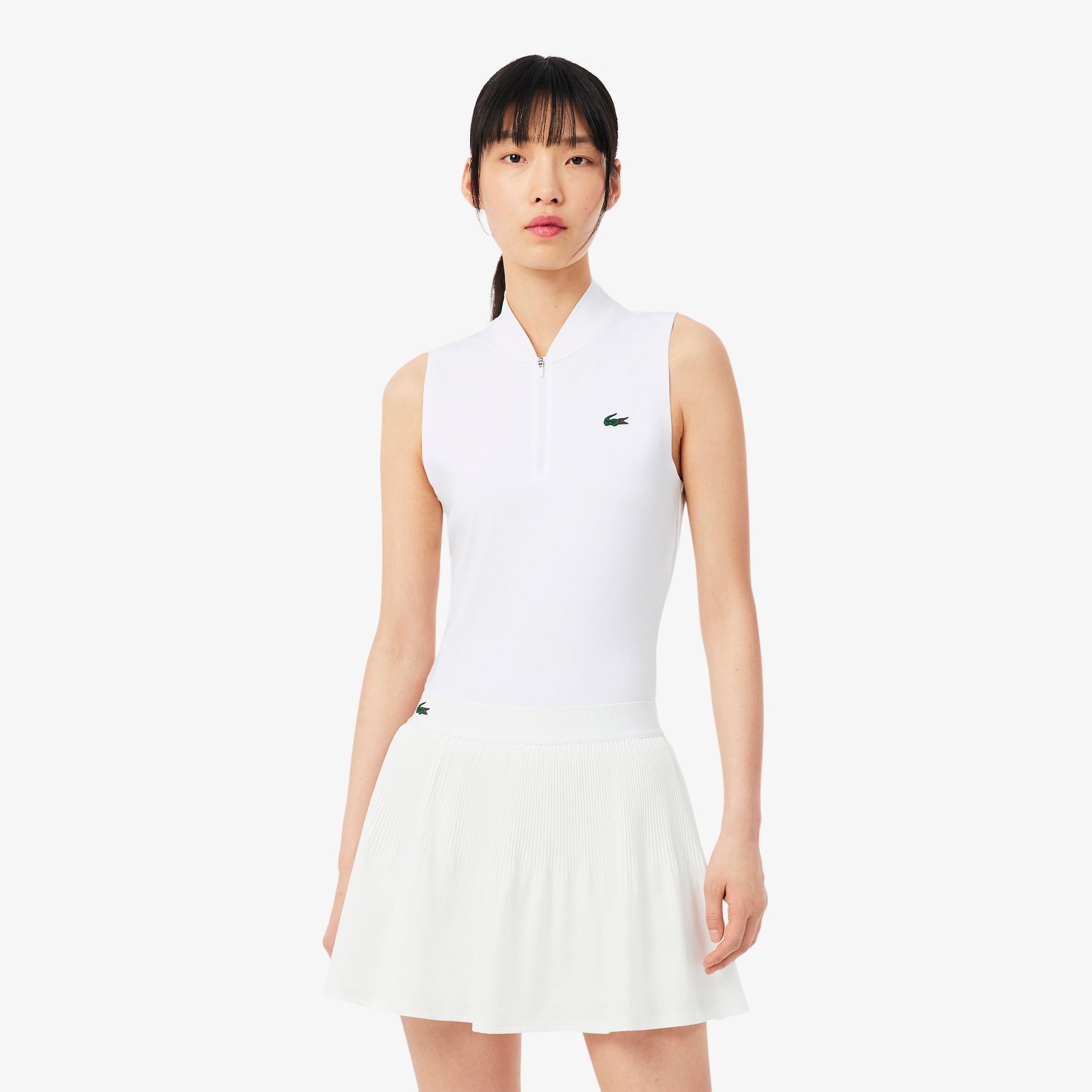 Kaos Polo Tenis Ultra Dry Stretch Tanpa Lengan image number 0