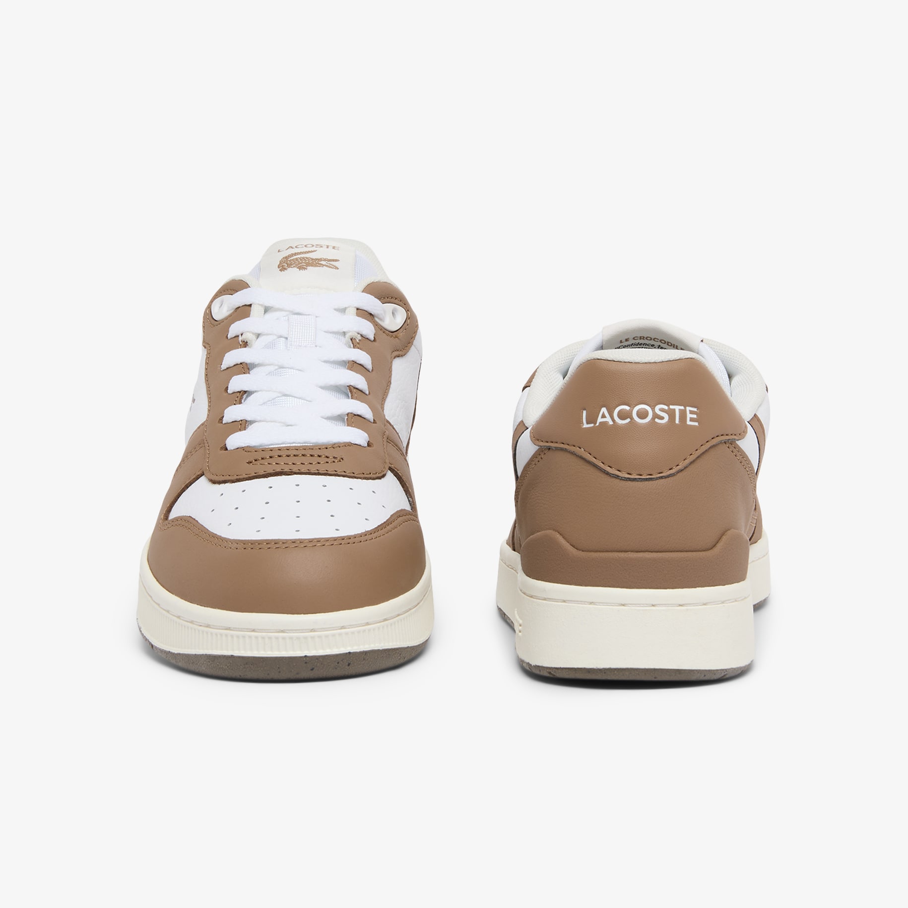 Sepatu Sneakers T-Clip Set Kulit Pria image number 4