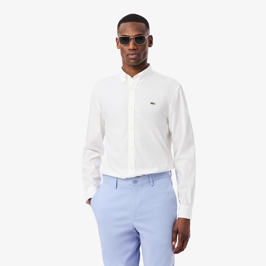 Kemeja Poplin Pria Regular Fit Stretch image number 0