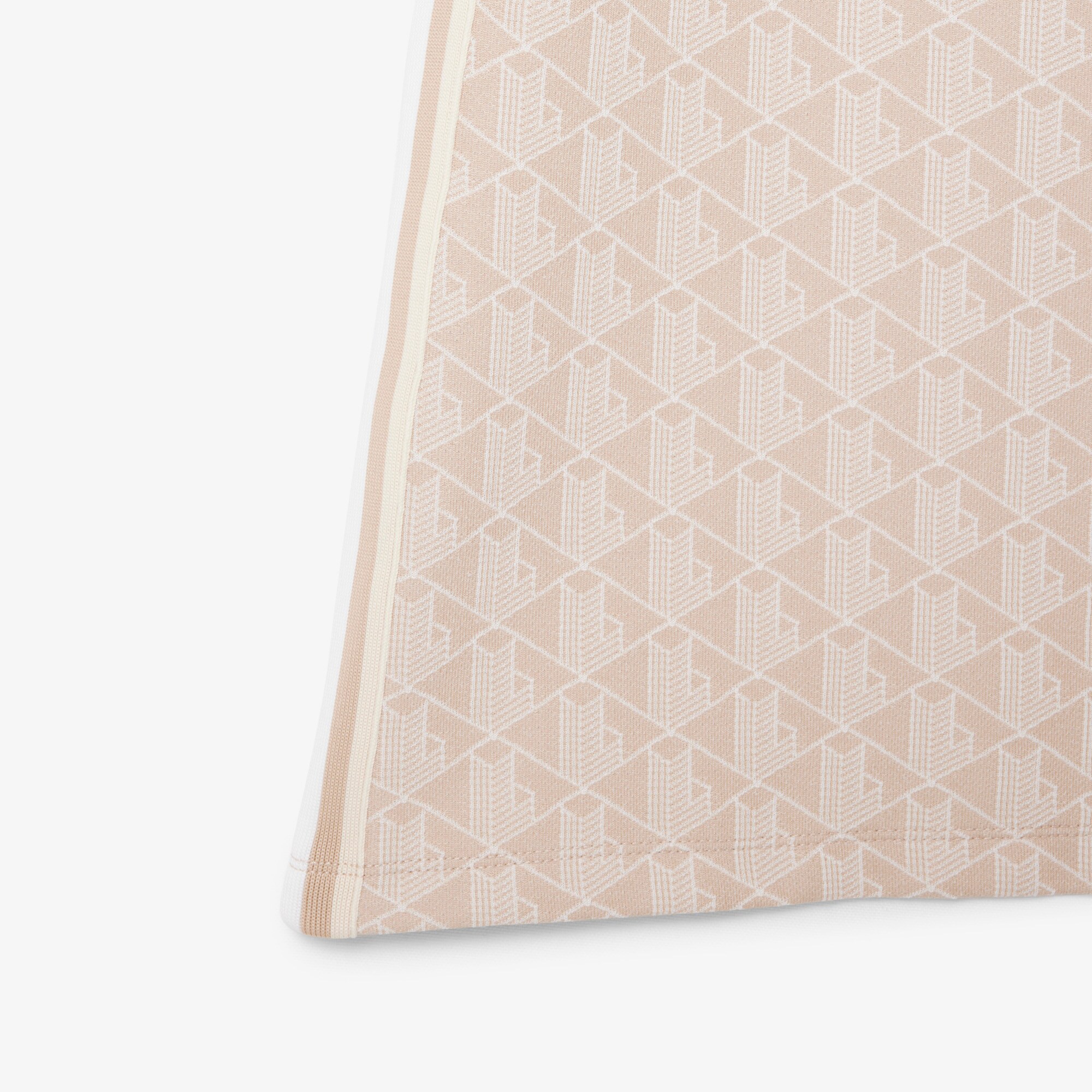 Slim Fit Monogram Jacquard Polo Dress image number 5