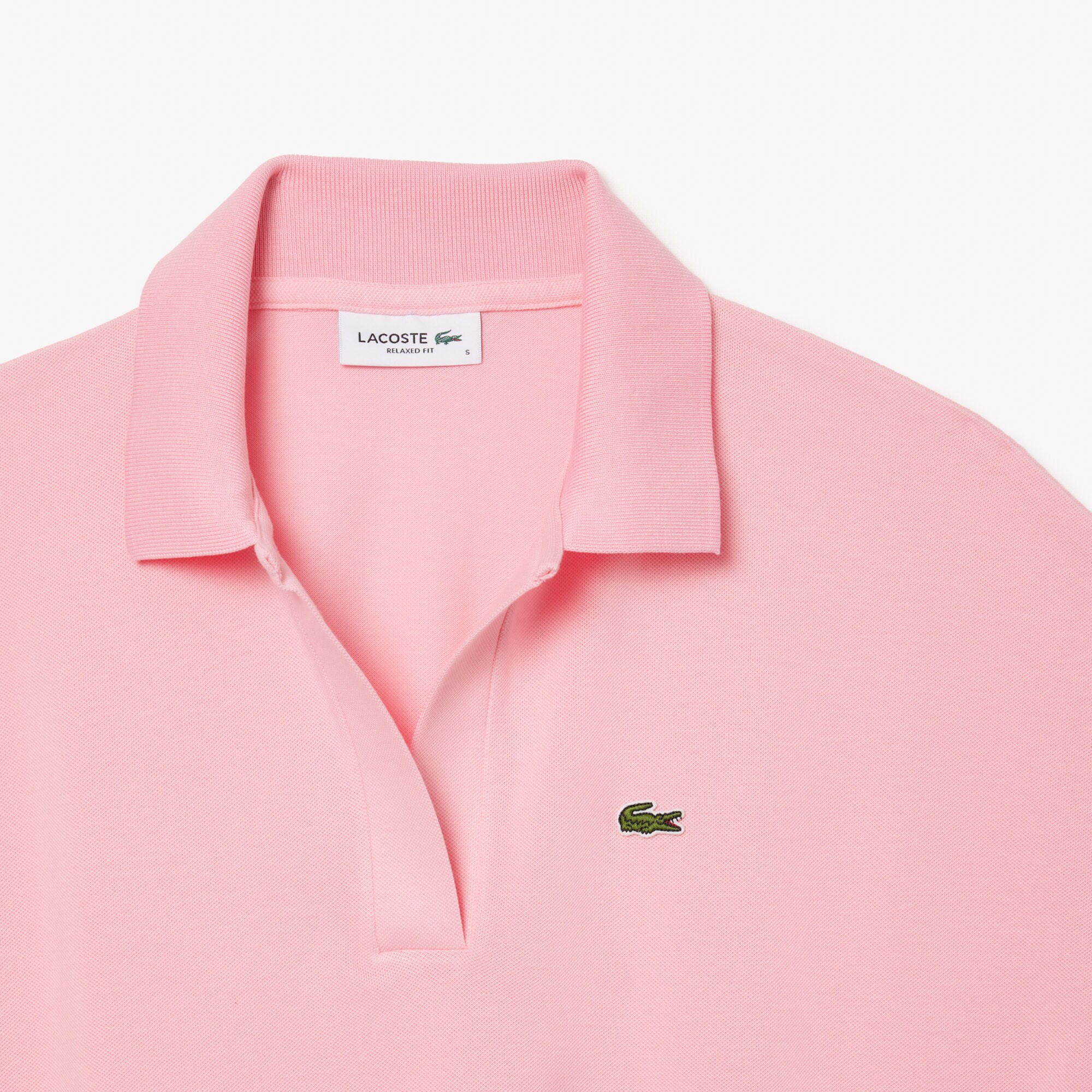 Relaxed Fit Fluid Piqu&eacute; Polo Shirt image number 5