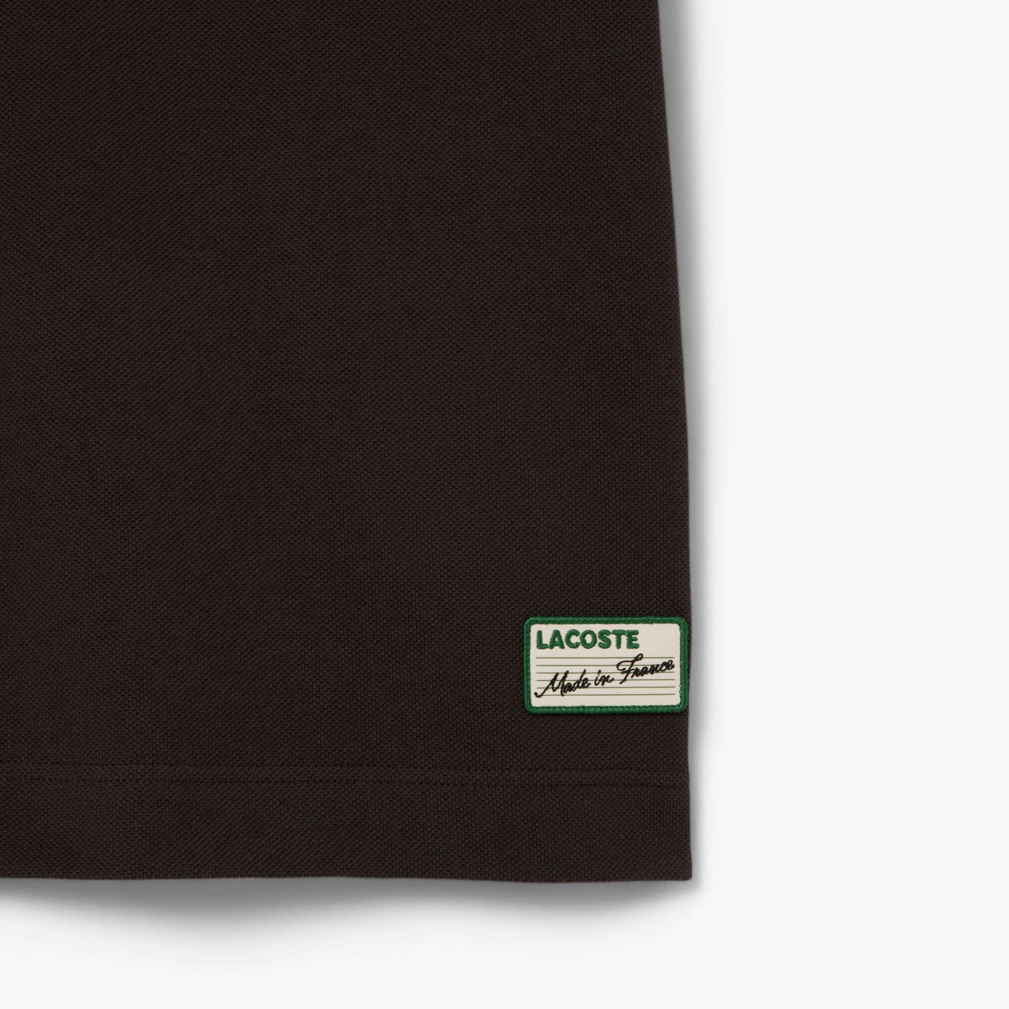 French Made Classic Fit Stripe Collar Polo Shirt image number 5