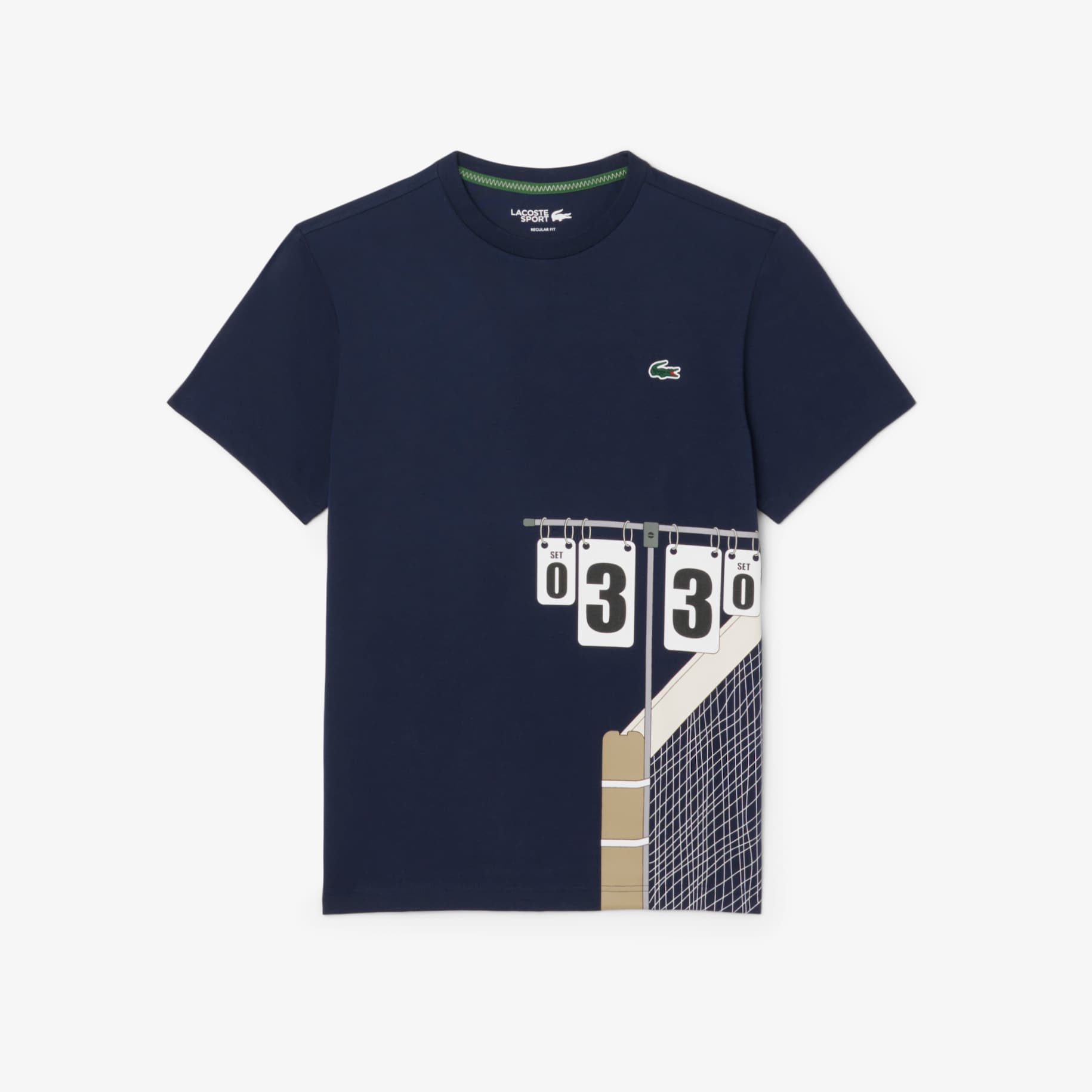 Ultra Dry Tennis Heritage Print T-shirt image number 3