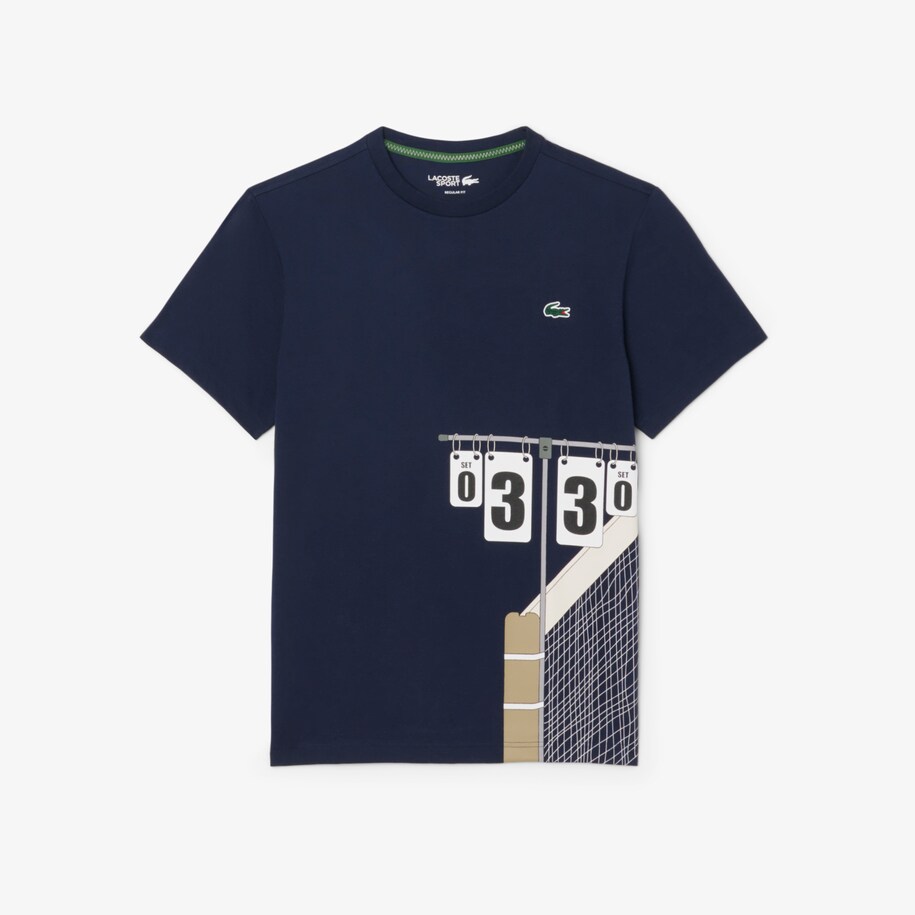 Ultra Dry Tennis Heritage Print T-shirt image number 3