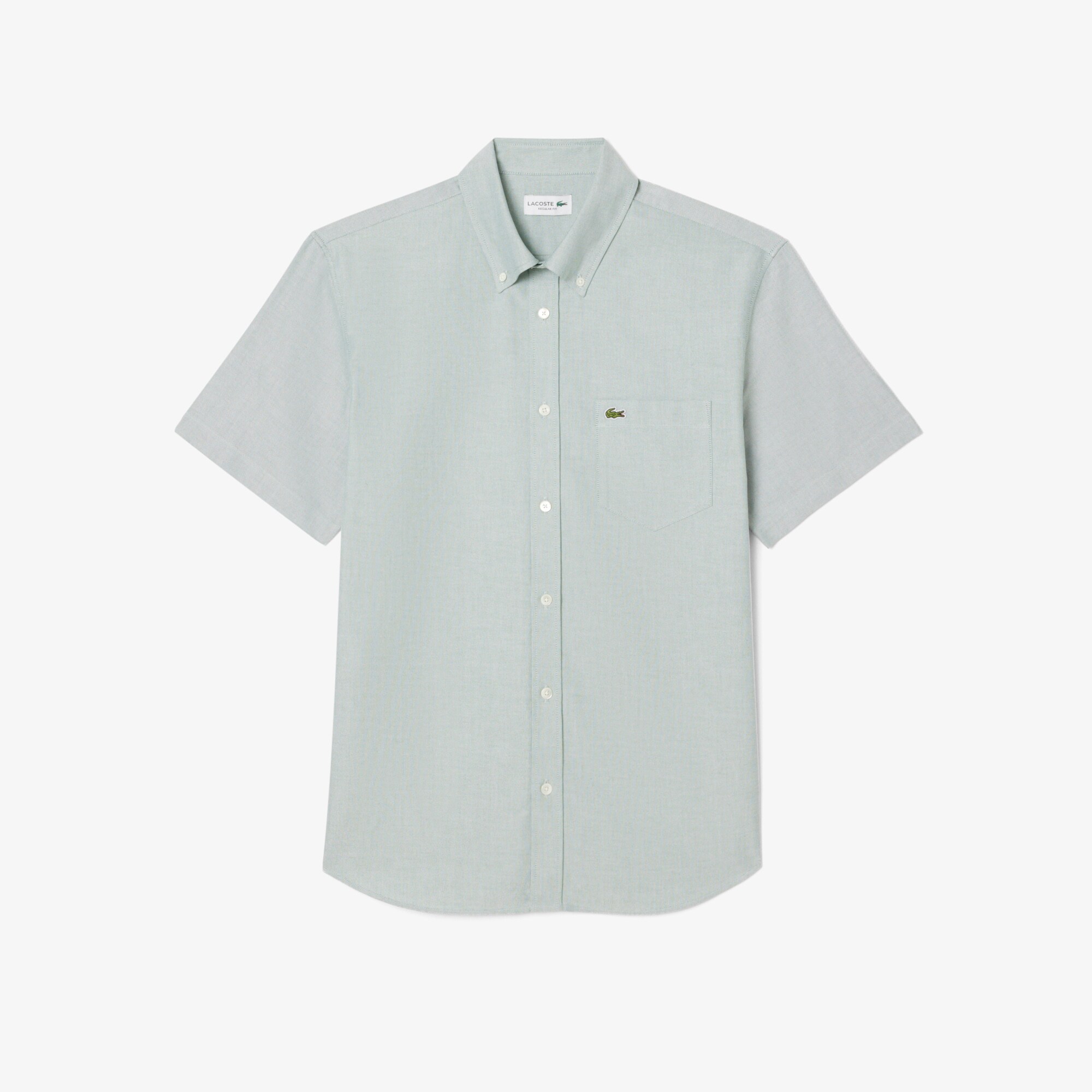 Regular Fit Short Sleeved Oxford Shirt image number 3