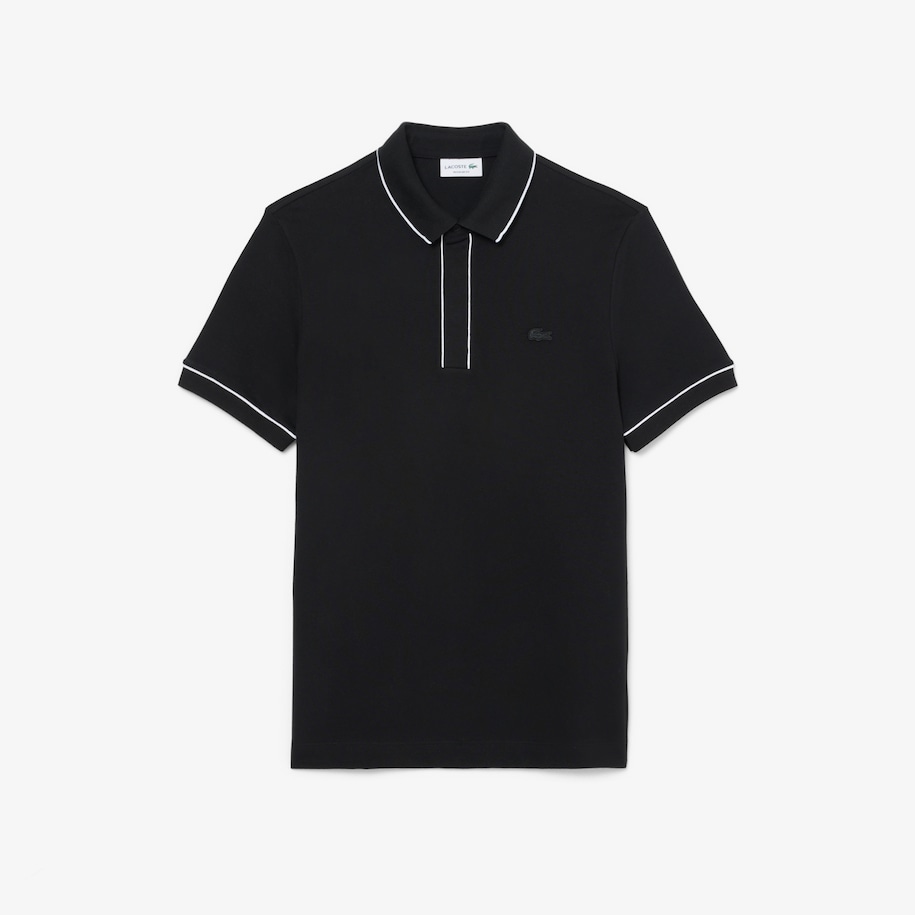 Regular Fit Paris Stretch Piqu&eacute; Polo Shirt image number 3