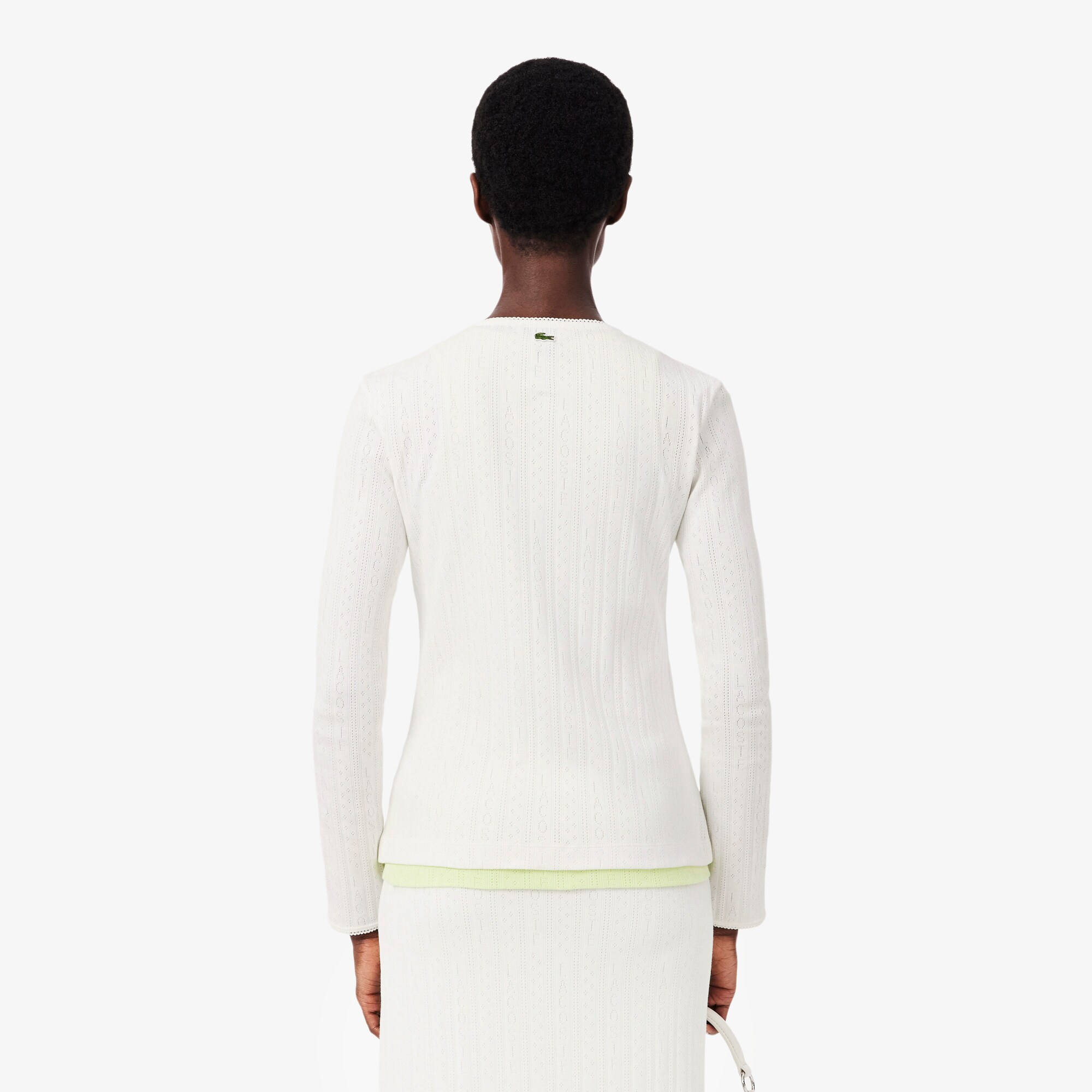 Cardigan Pointelle Slim Fit image number 2