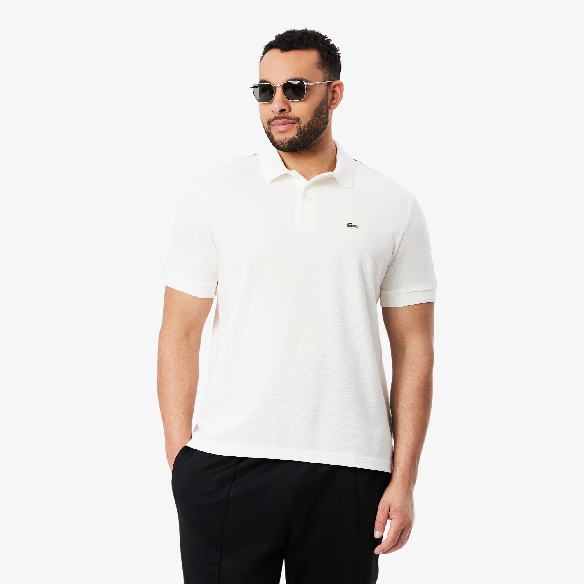 Kaos Polo Pria Logo Stripe Regular Fit image number 6