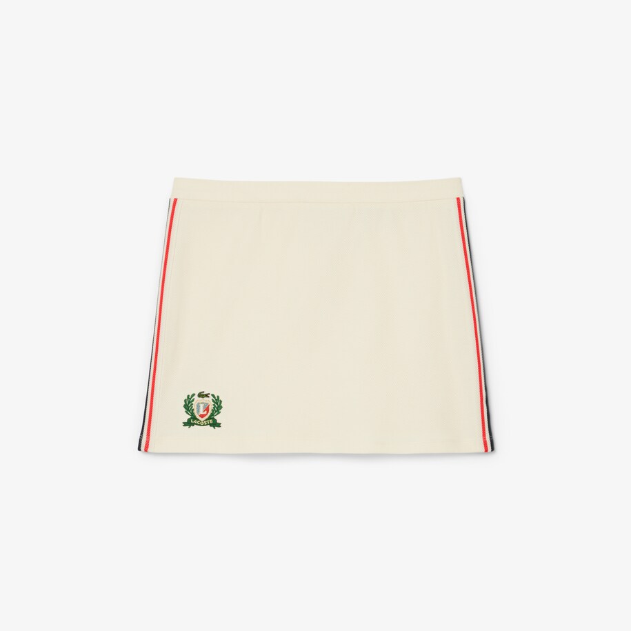 French Made Textured Piqu&eacute; Skirt image number 3