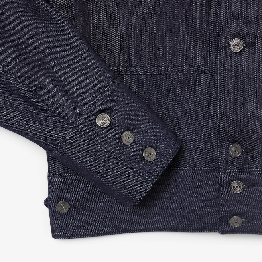 Jaket Indigo Denim Jacket Runway image number 6