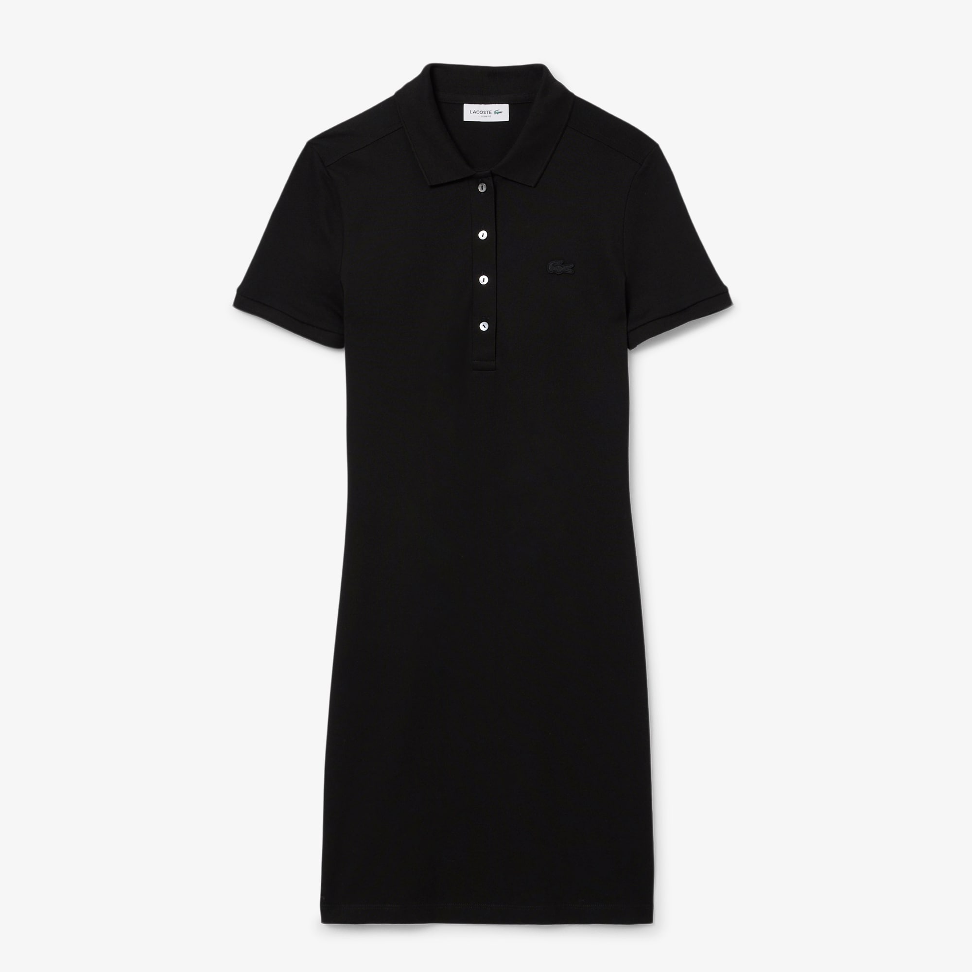 Slim Fit Stretch Mini Piqu&eacute; Polo Dress image number 4