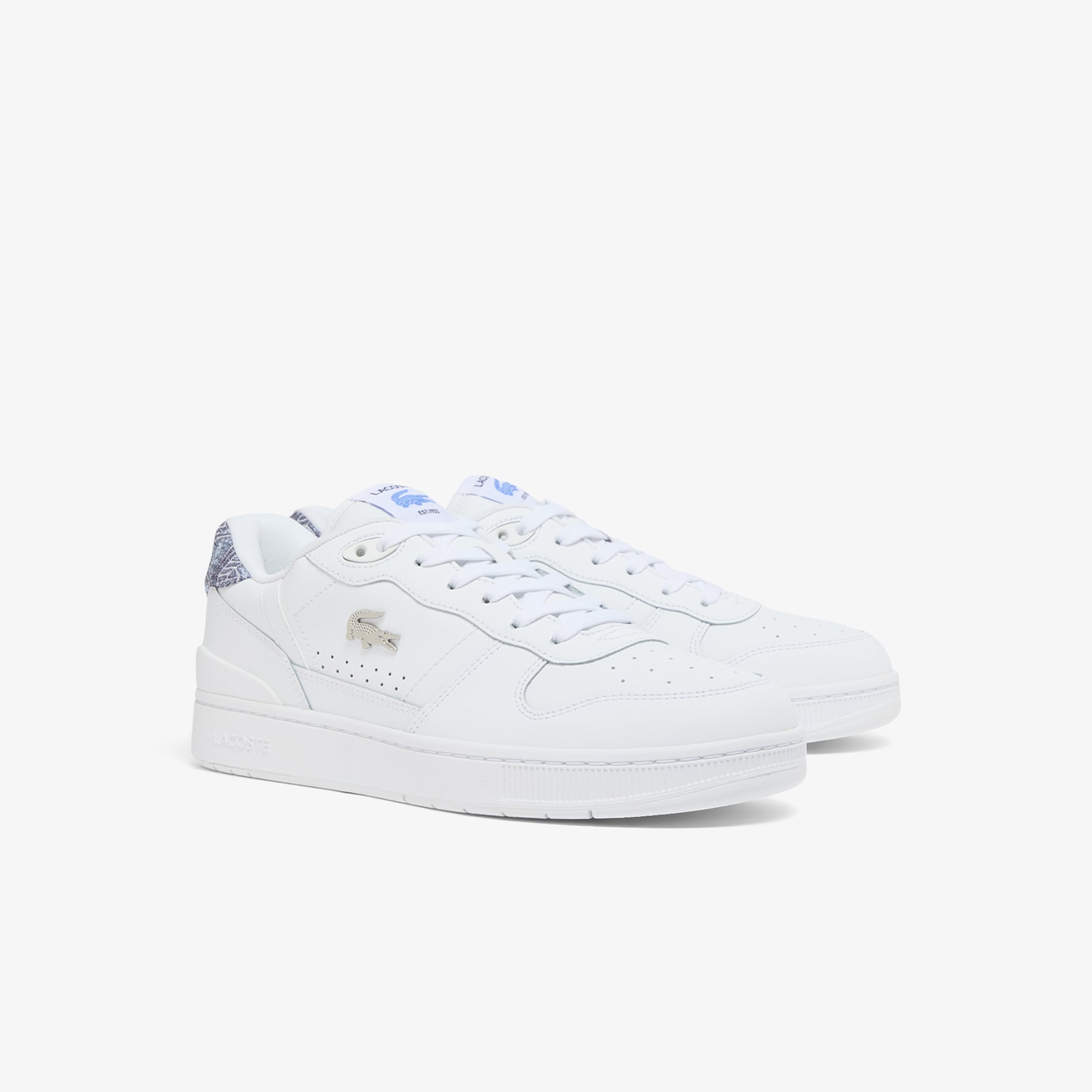 Sepatu Sneakers T-Clip Set Kulit Pria image number 1