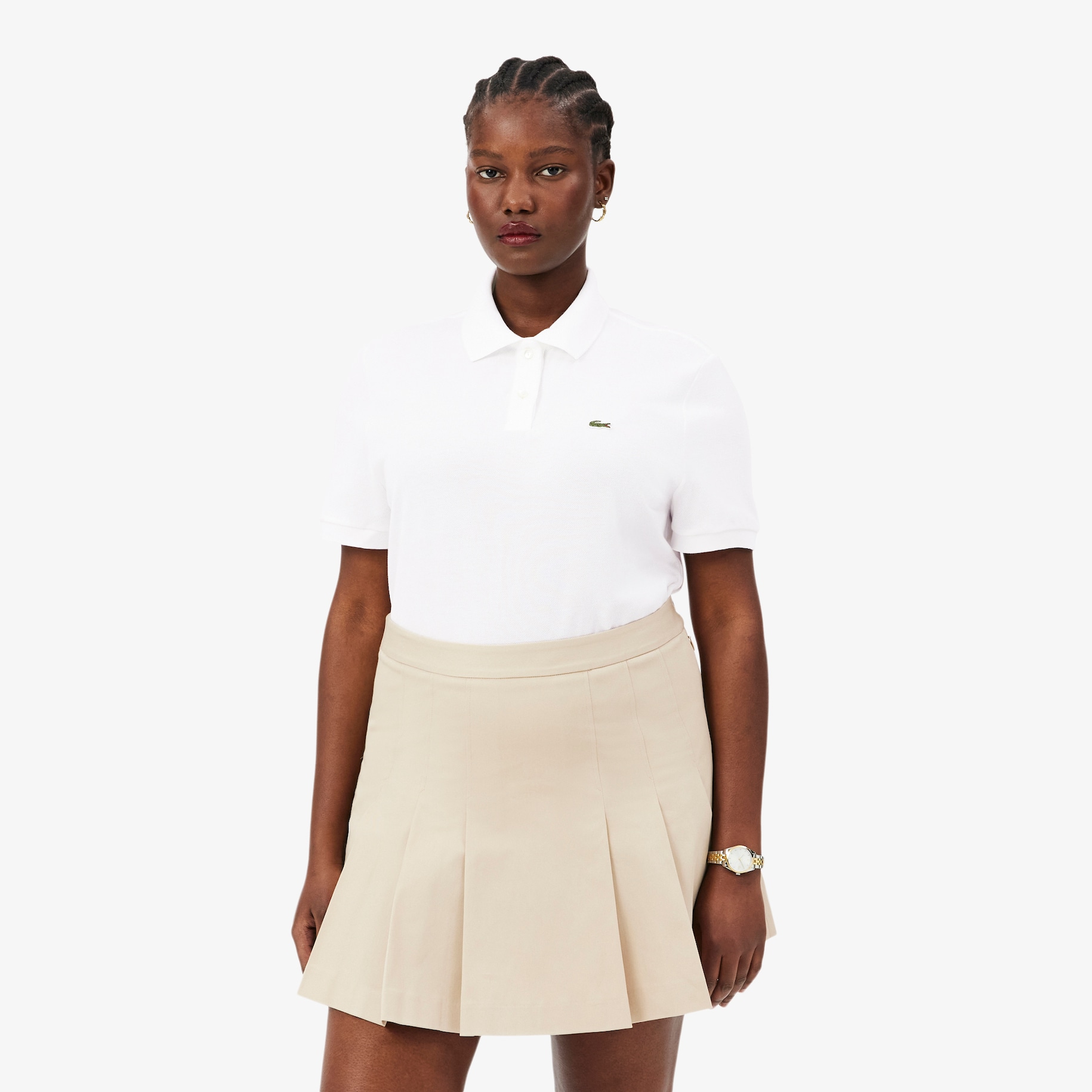 Women's Lacoste Regular Fit Soft Cotton Petit Piqu&eacute; Polo Shirt image number 10