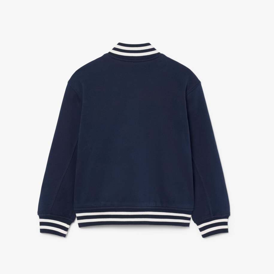 Jaket Bomber Embroidered Badge Fleece Unisex image number 1