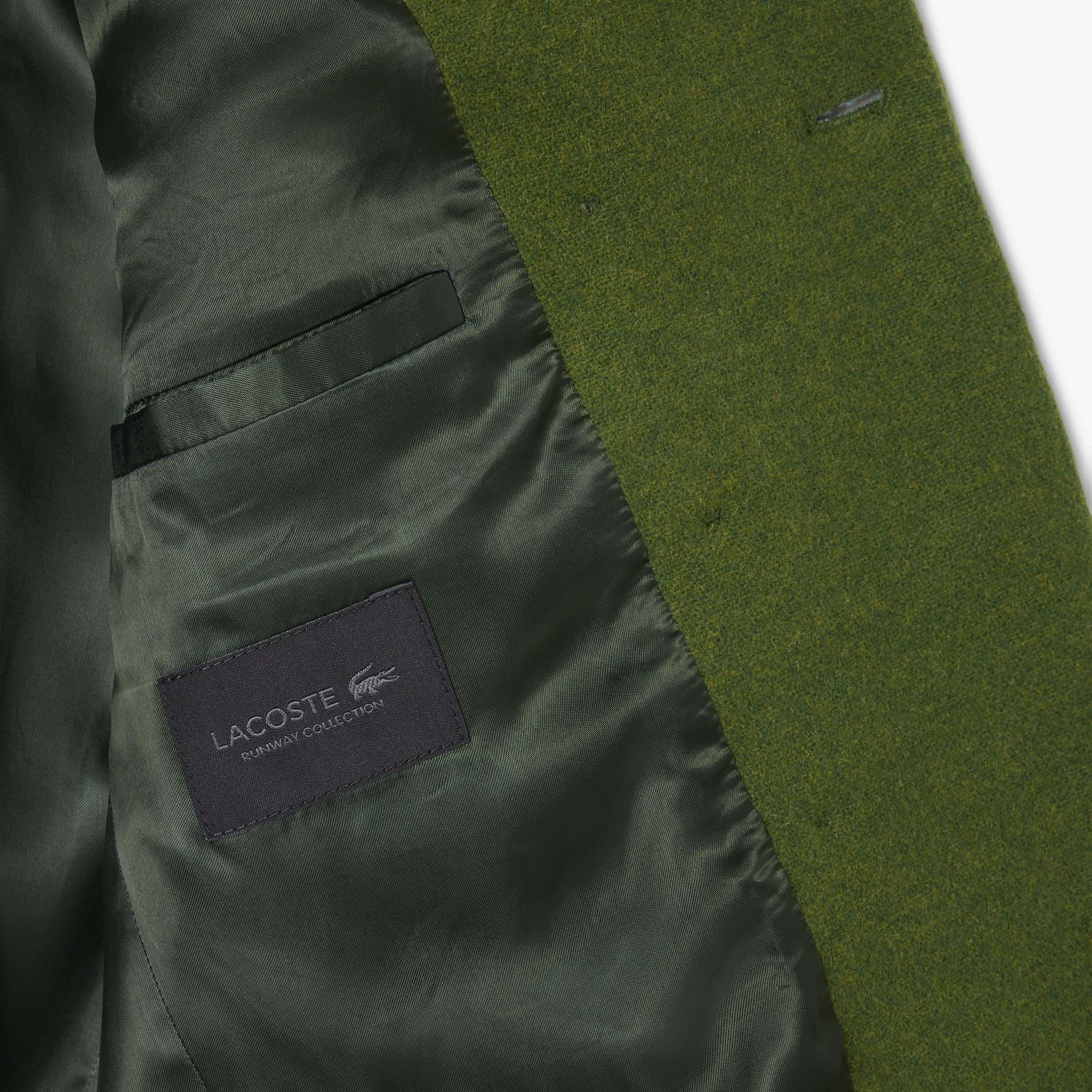 Blazer Wol Slub Double Breasted Runway image number 9