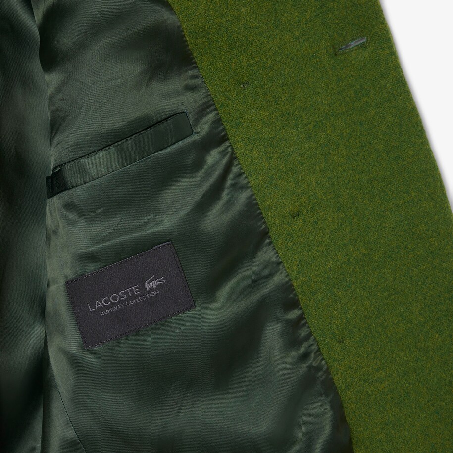 Blazer Wol Slub Double Breasted Runway image number 9