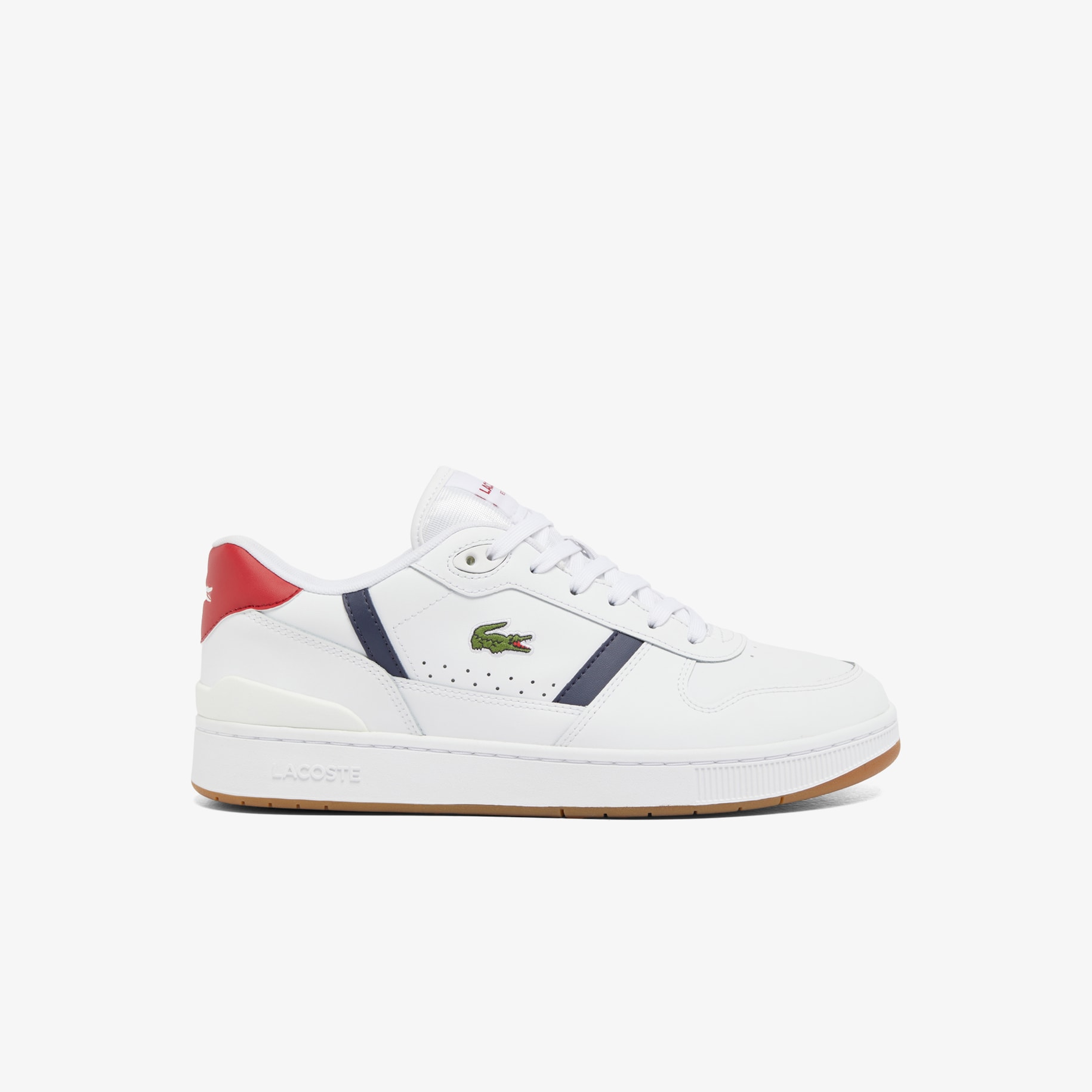 Sepatu Sneakers Kulit T-Clip Pria image number 0