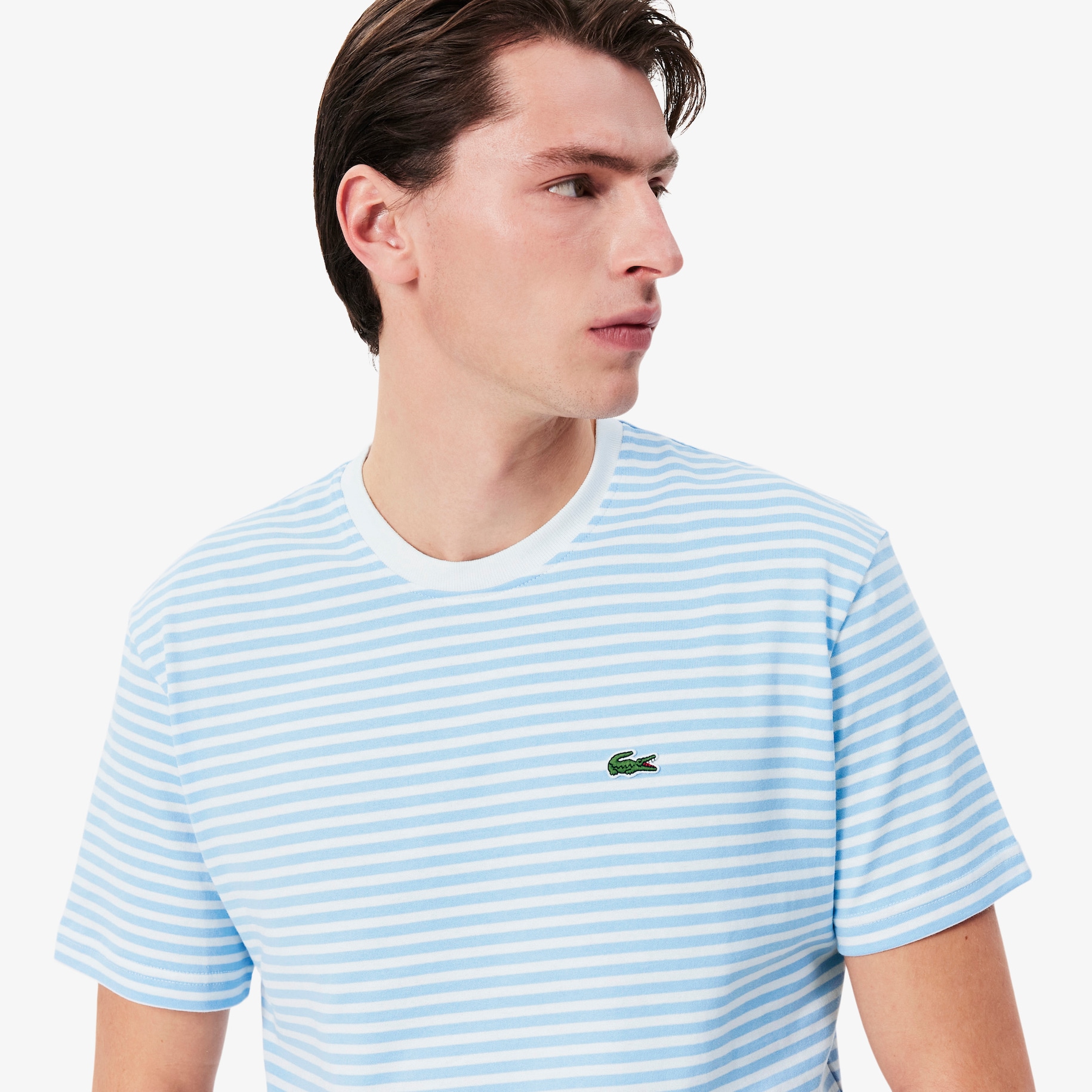 Striped Heavy Cotton T-Shirt image number 1