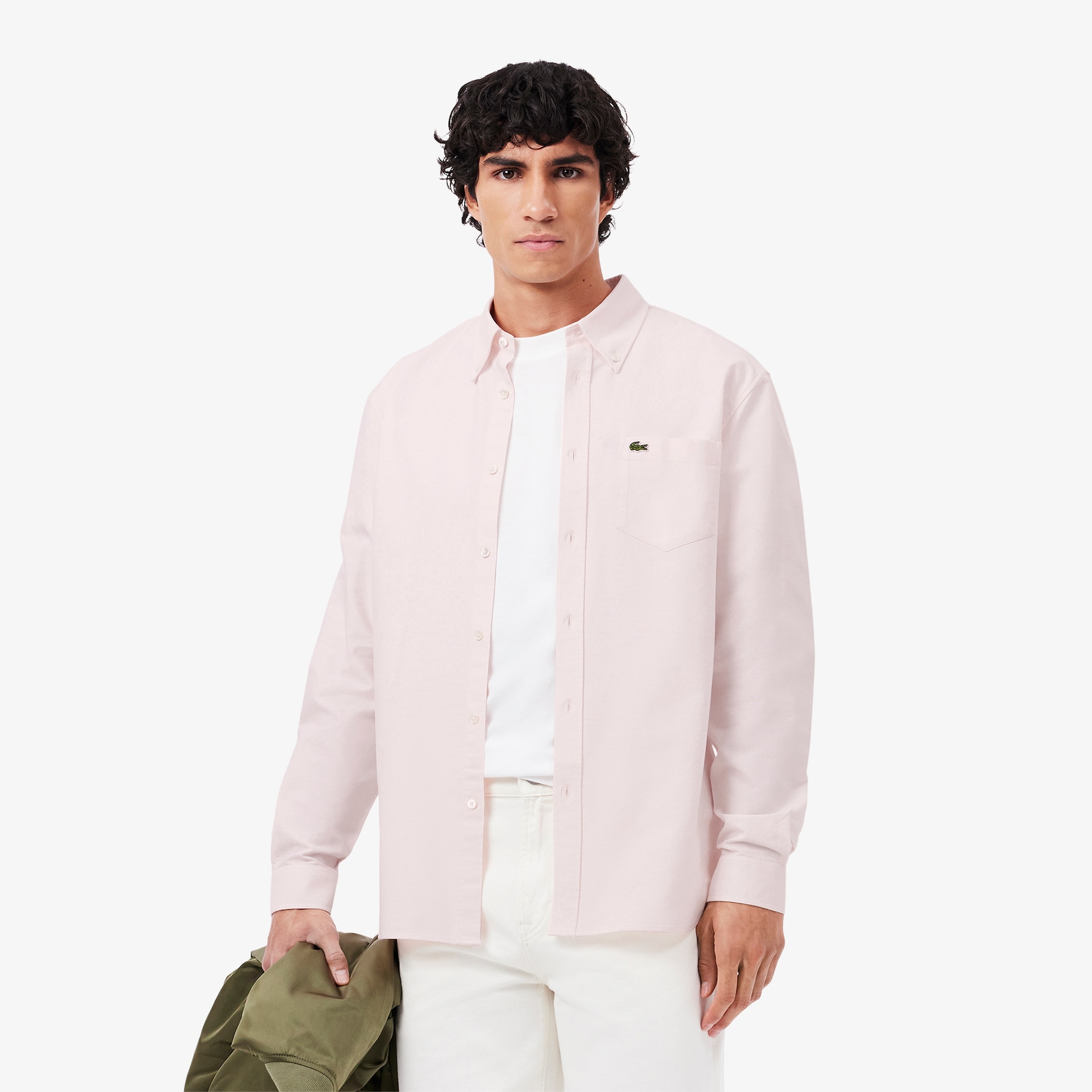 Regular Fit Short Sleeved Oxford Shirt image number 0