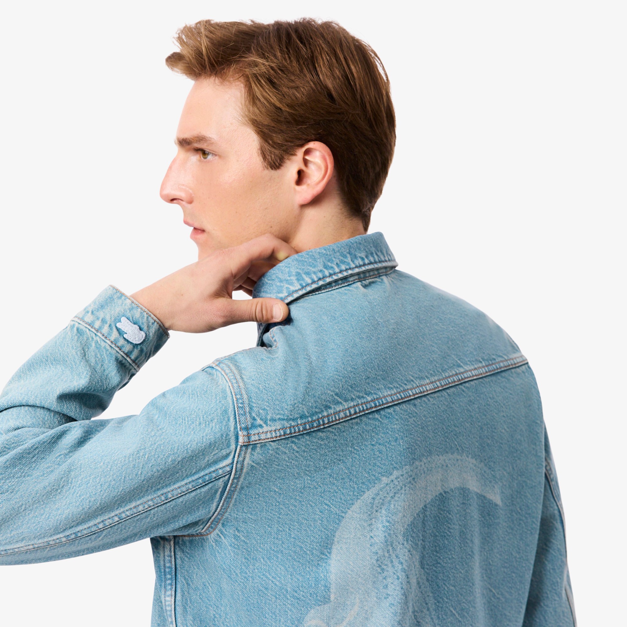 Crocodile Denim Jacket image number 1