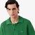 Sweater Kerah Polo Garis Renda Runway image number 1