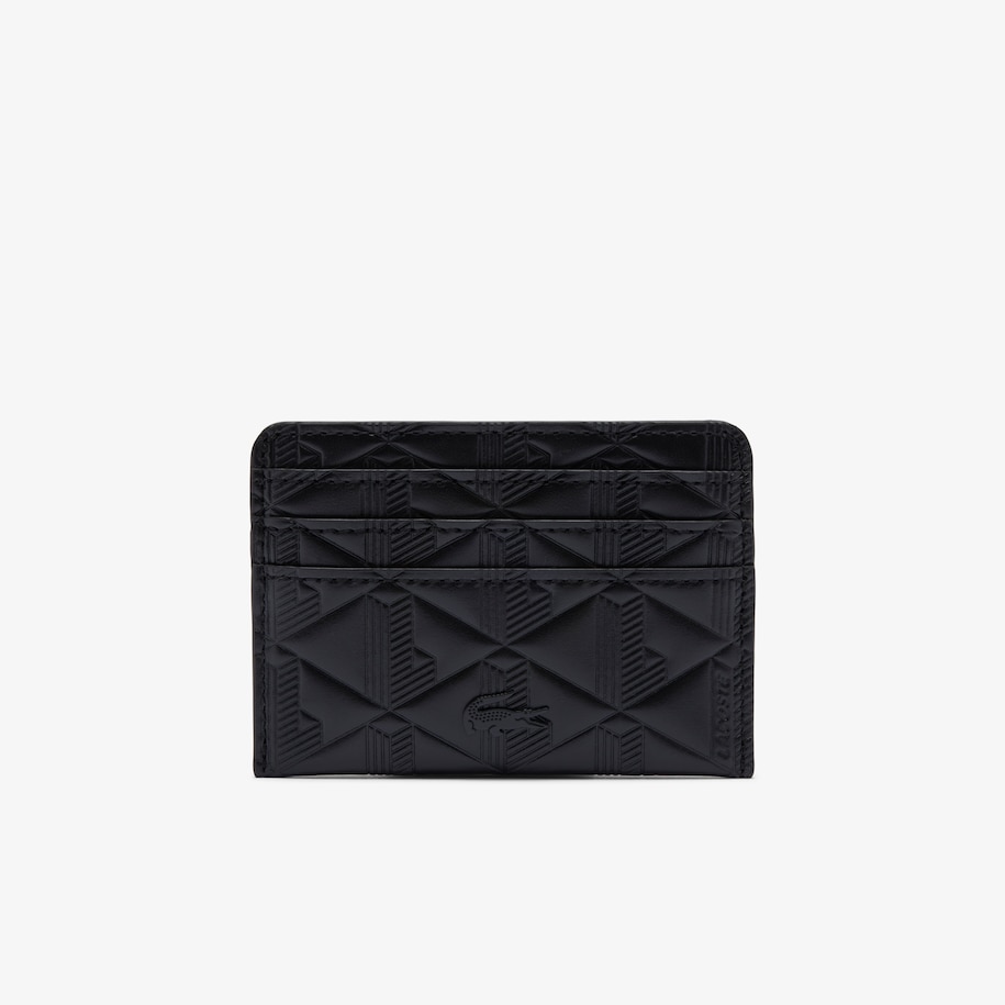 Maheki Embossed Leather Card Holder image number 0