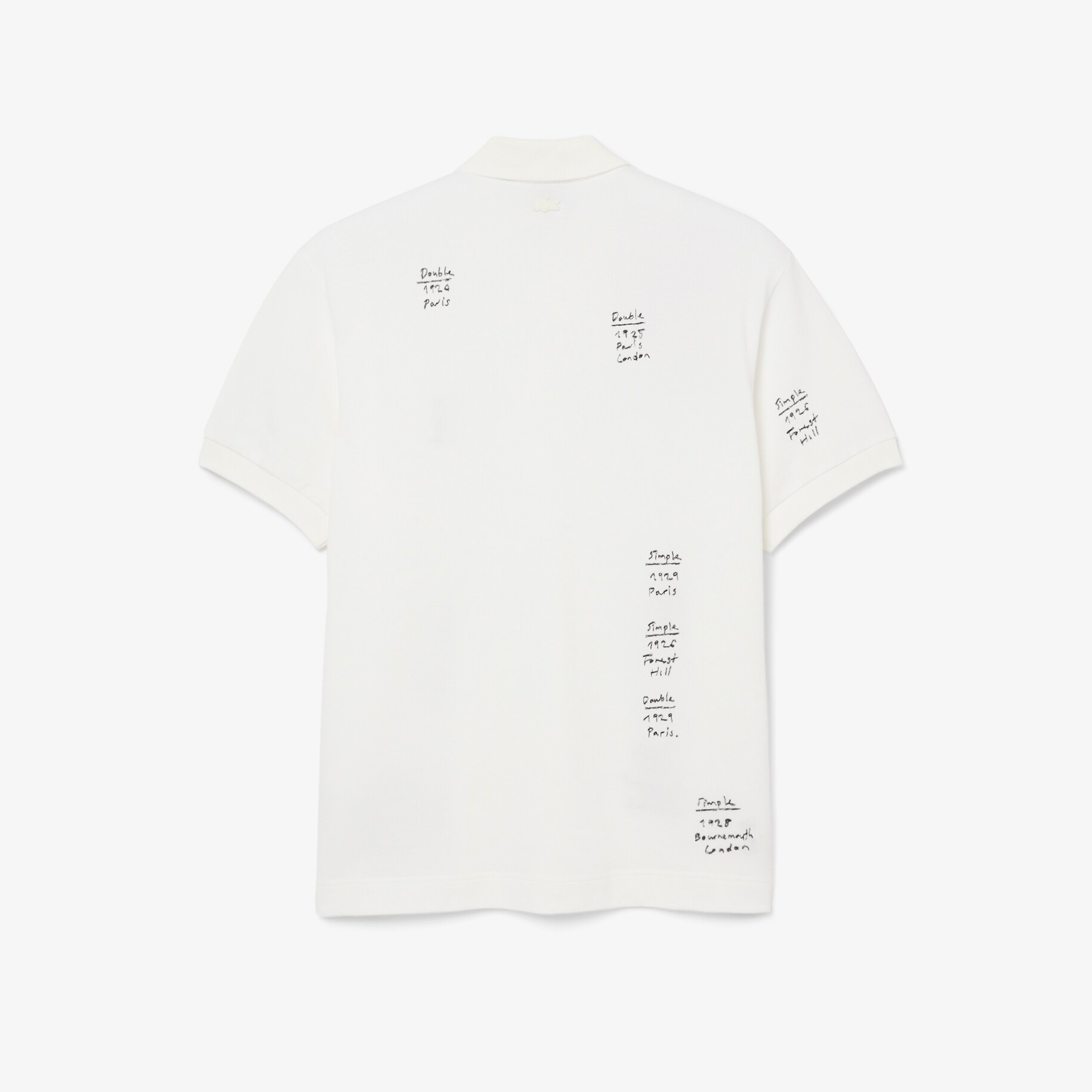 Kaos Polo Graphic Piqu&eacute; Loose Fit Runway image number 4