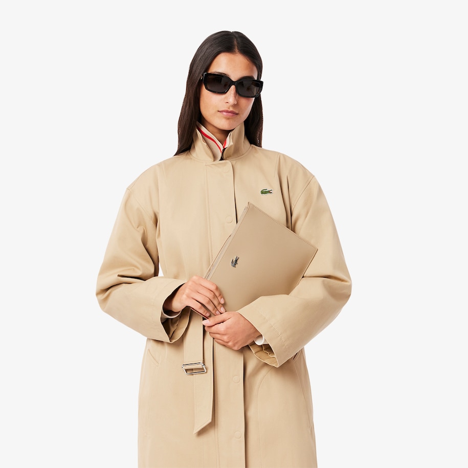 Anna Coated Piqué Canvas Pouch image number 5