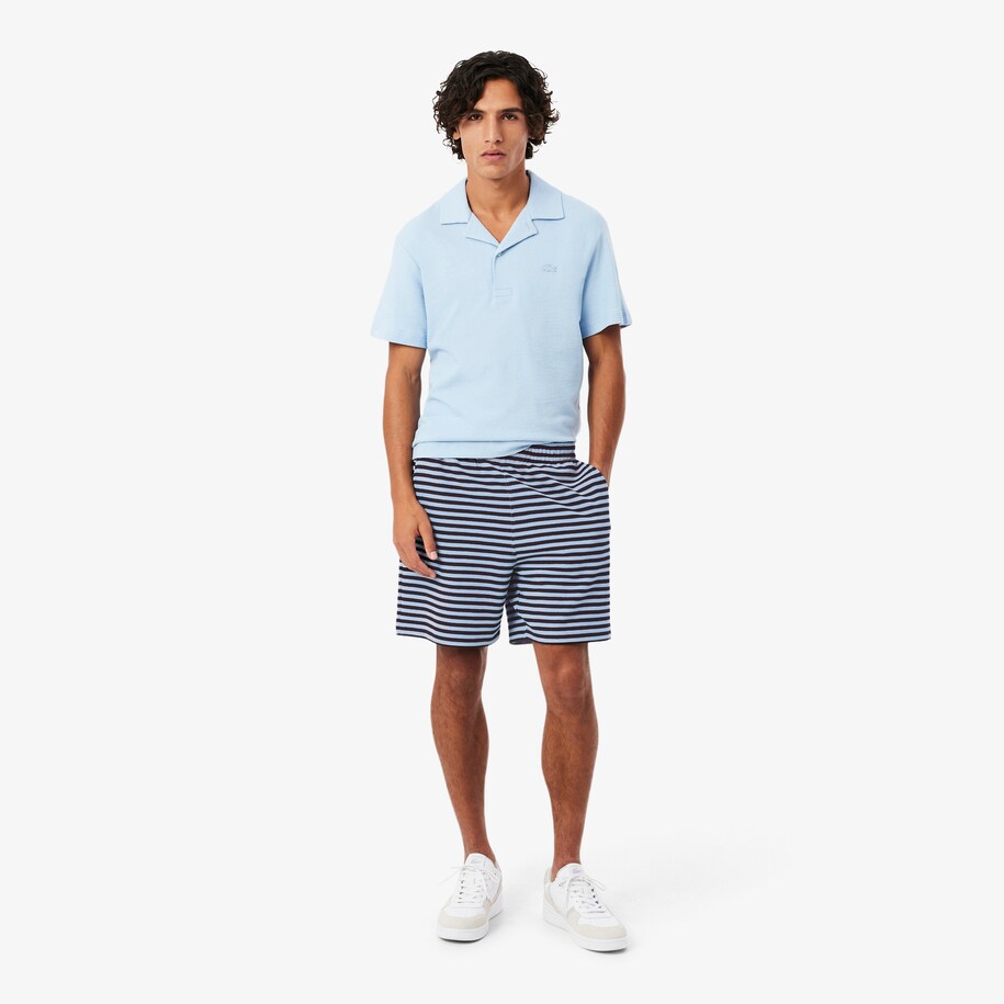 Celana Pendek Regular Fit Striped Katun image number 0