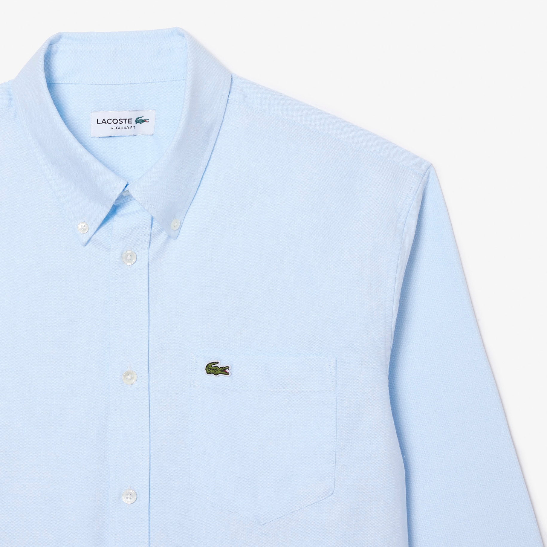 Regular Fit Short Sleeved Oxford Shirt image number 4