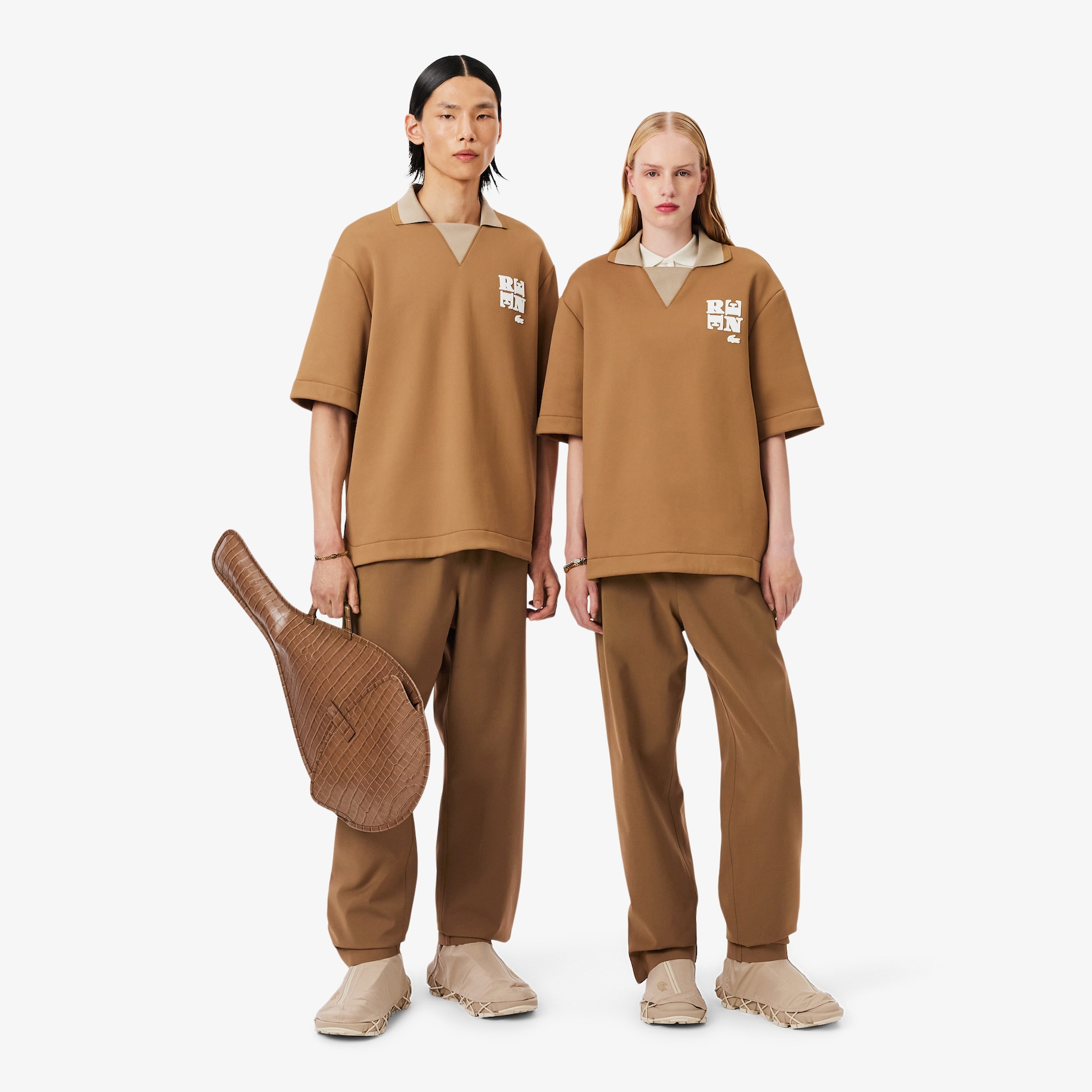 Celana Jogger Campuran Wol Runway image number 0