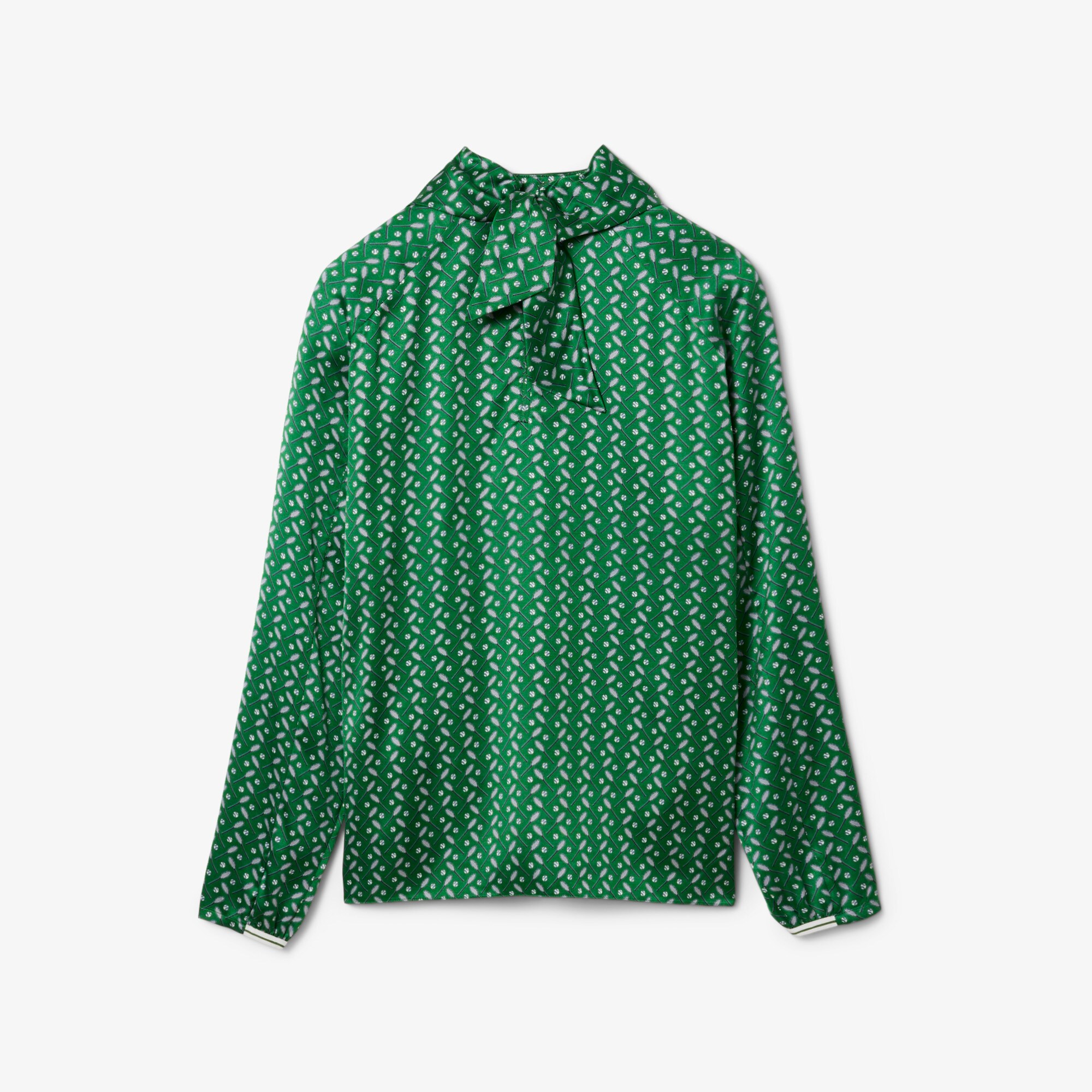 Kemeja Bermotif Oversized Runway image number 4