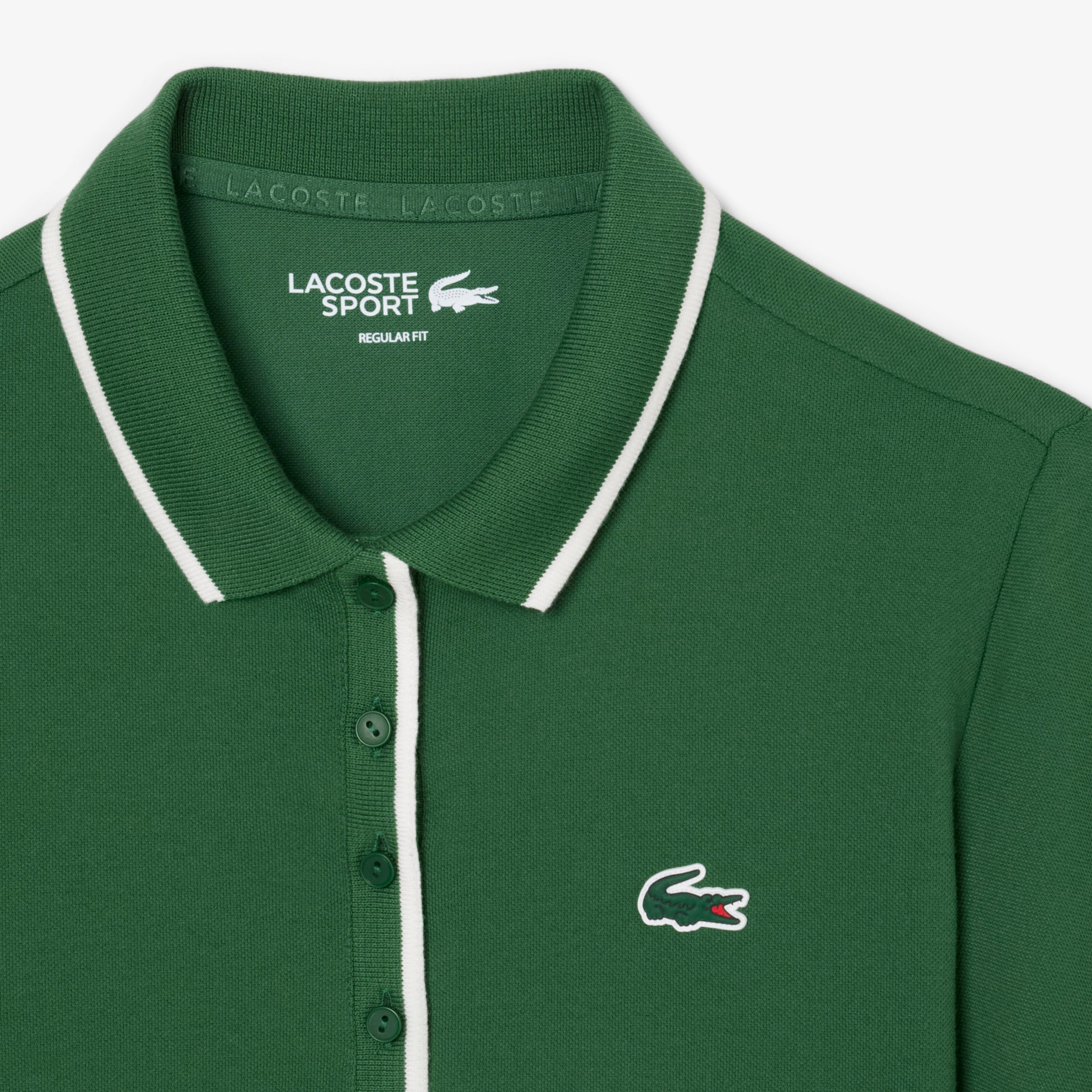 Regular Fit Tennis Heat Regulating Polo Shirt image number 4
