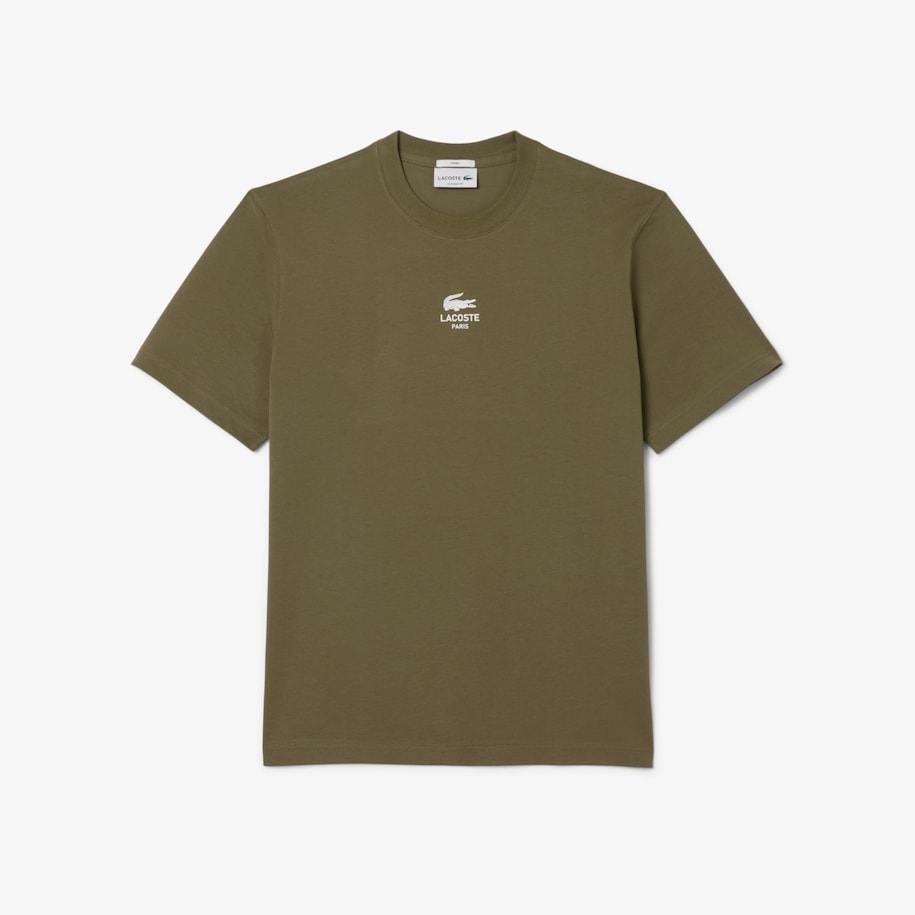Signature Print Cotton T-shirt image number 3