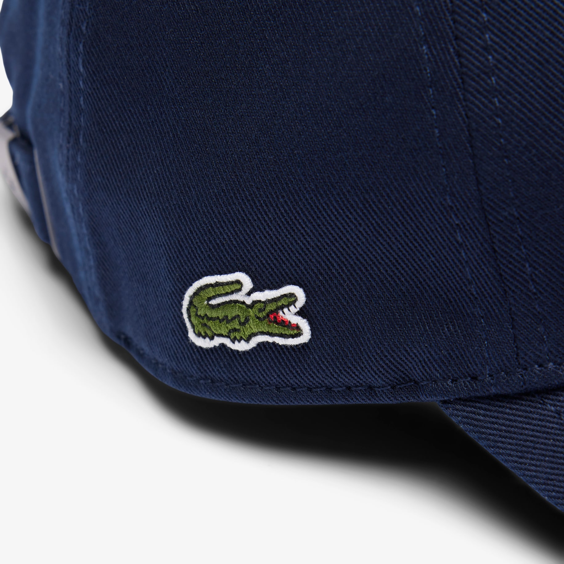 Unisex Lacoste Organic Cotton Twill Cap image number 3