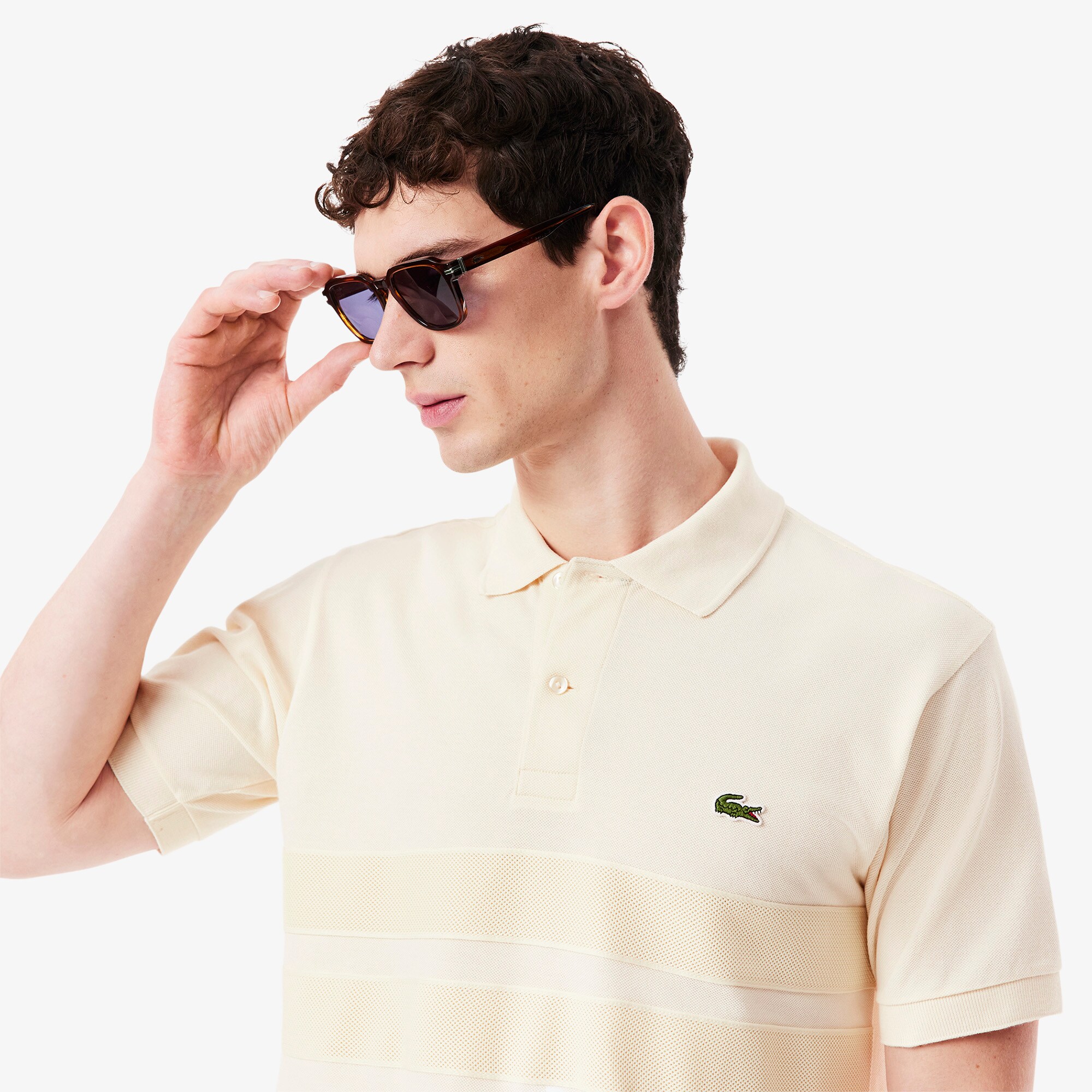 French Made Classic Fit L.12.12 Polo Shirt image number 1