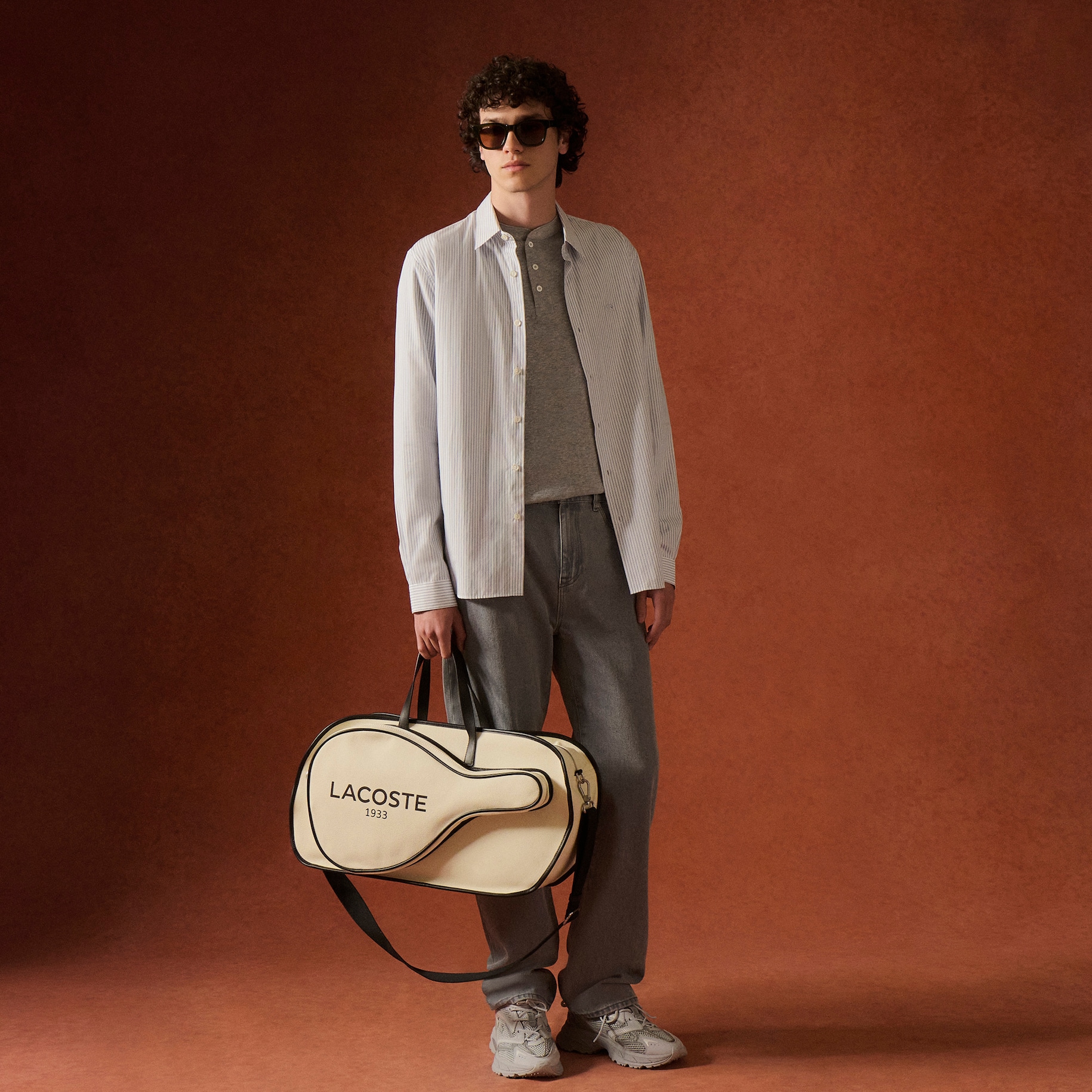 Tas Raket Kanvas Heritage Besar image number 6